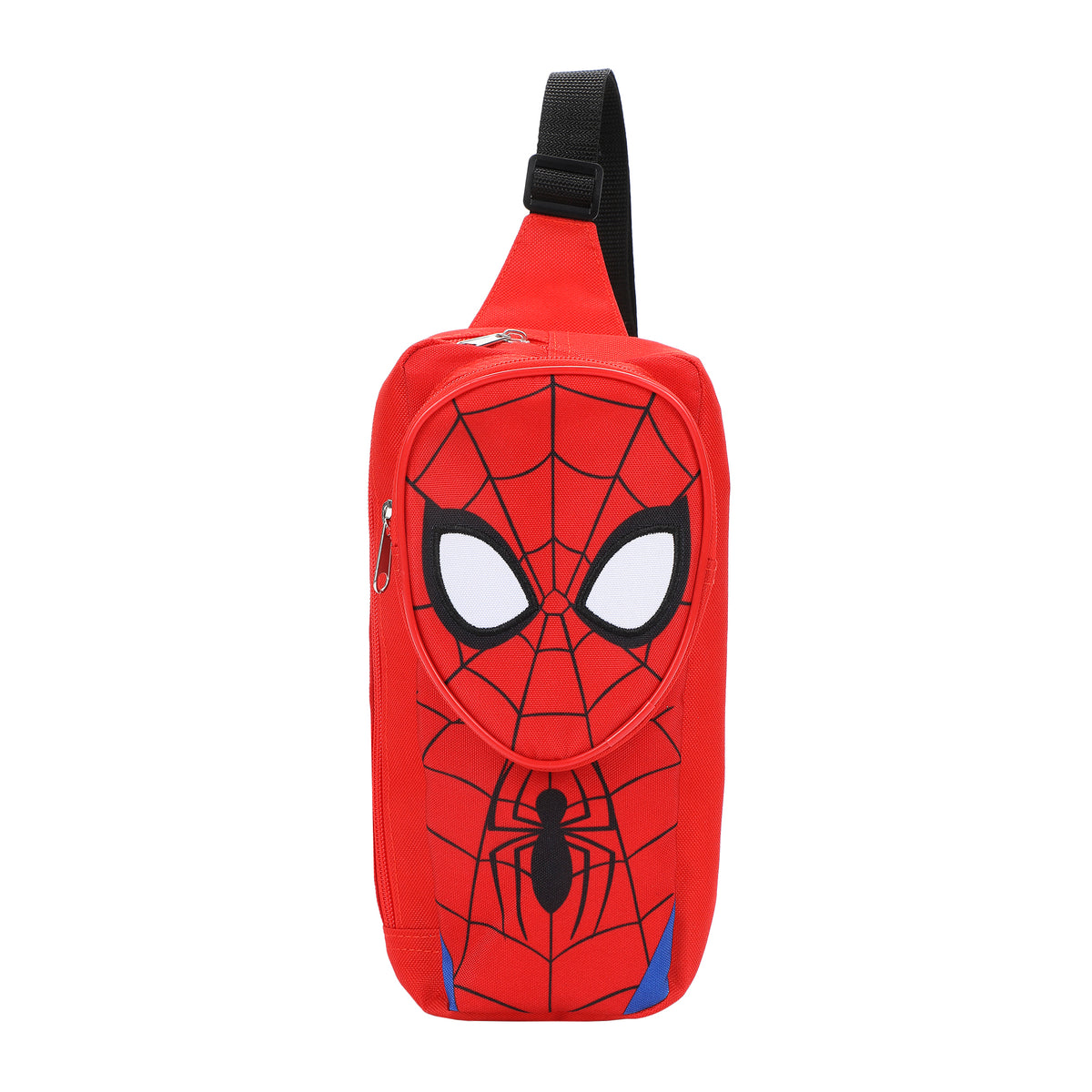 Spider-Man 3D Character Crossbody Sling Bag With Adjustable Strap
