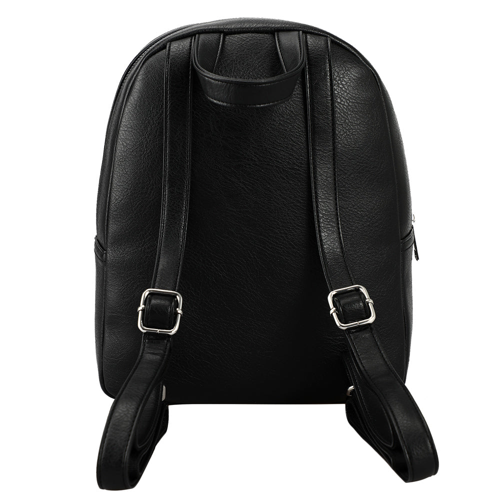 Ghostface Glow in the Dark Horror Movie Character 11-inch Black Mini Backpack