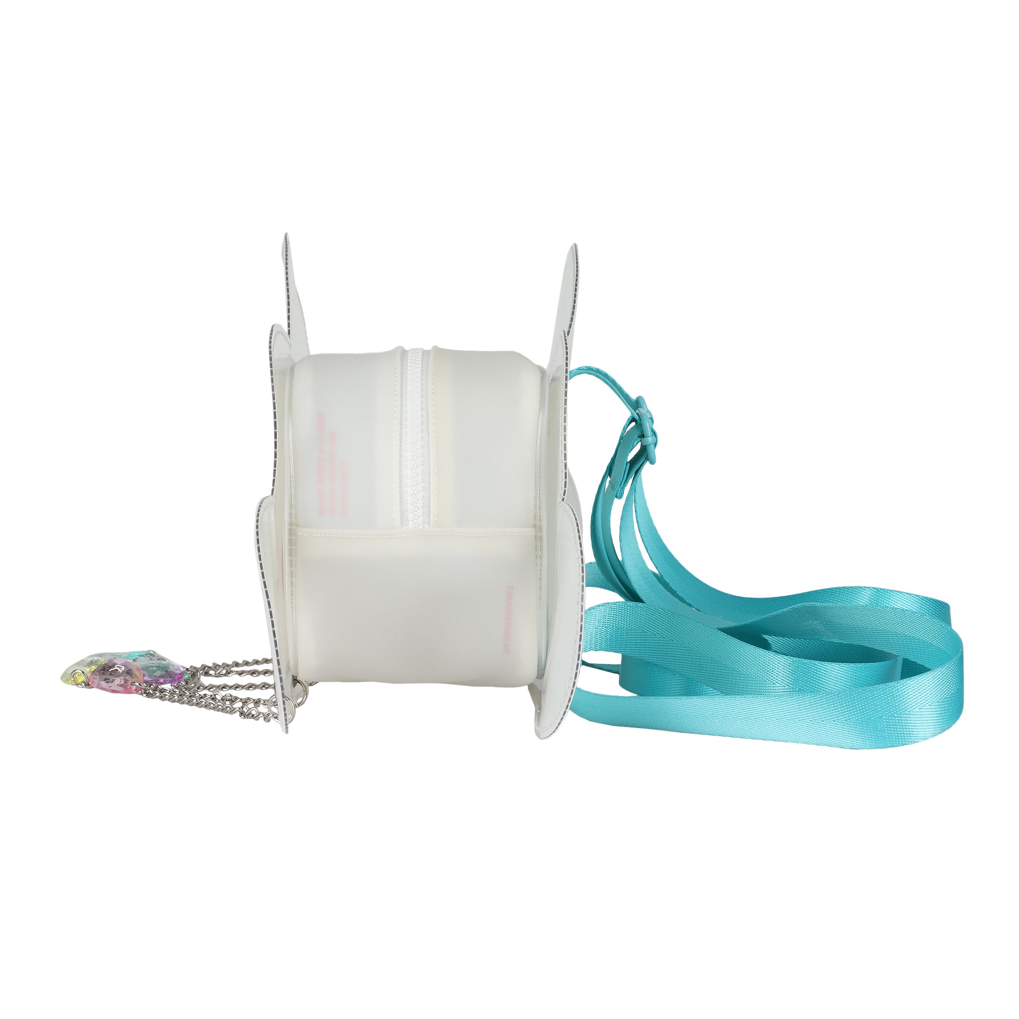 Bioworld Cute Cloud with Jewel Charms Clear Mini Backpack