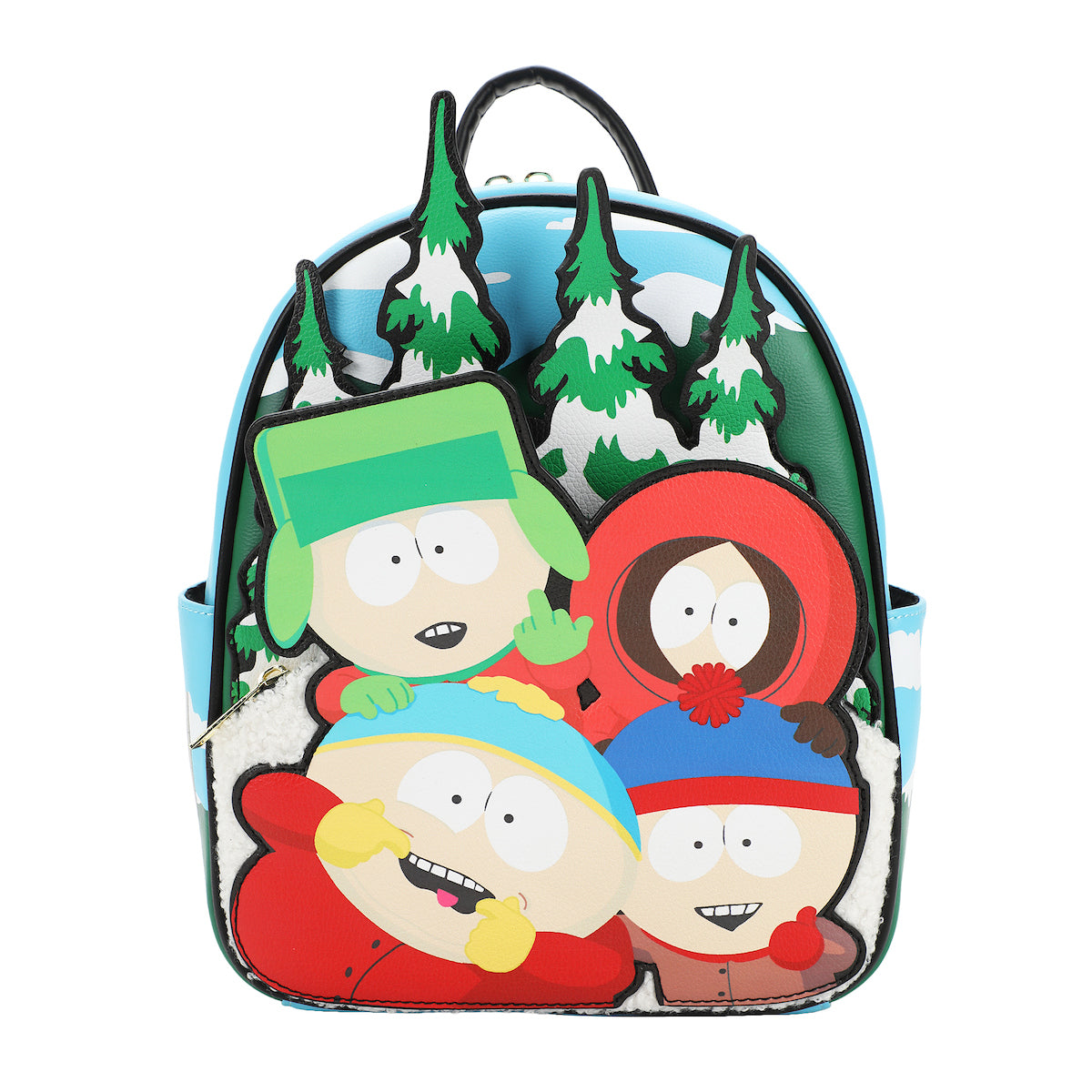 South Park Stan, Kenny, Cartman, and Kyle 10.5" Mini Backpack