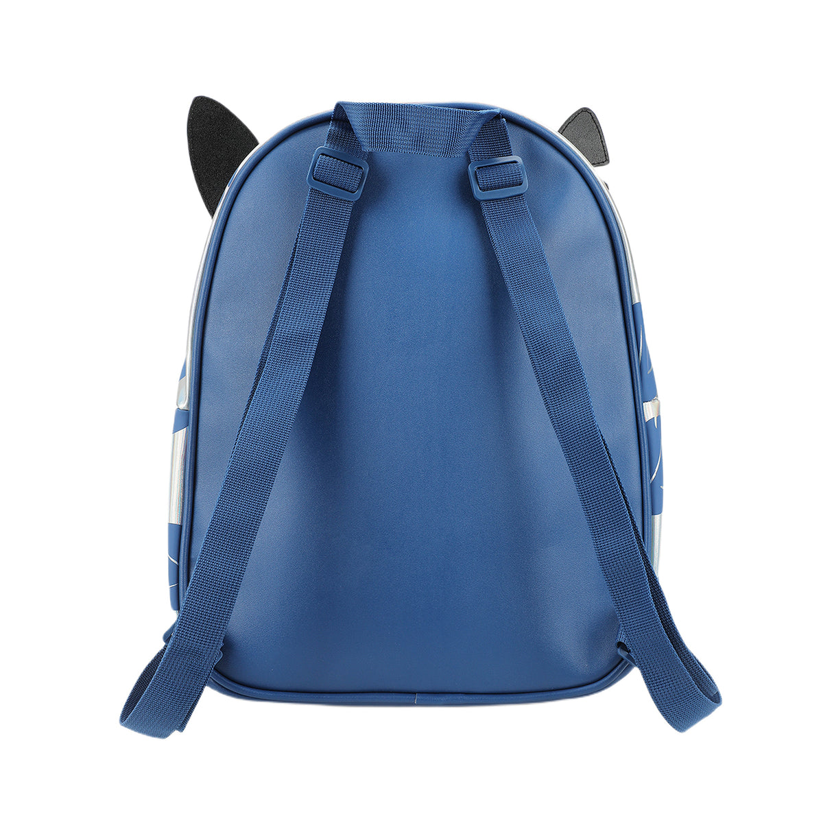 Disney Stitch Blue Leaves 12.6" White Mini Backpack
