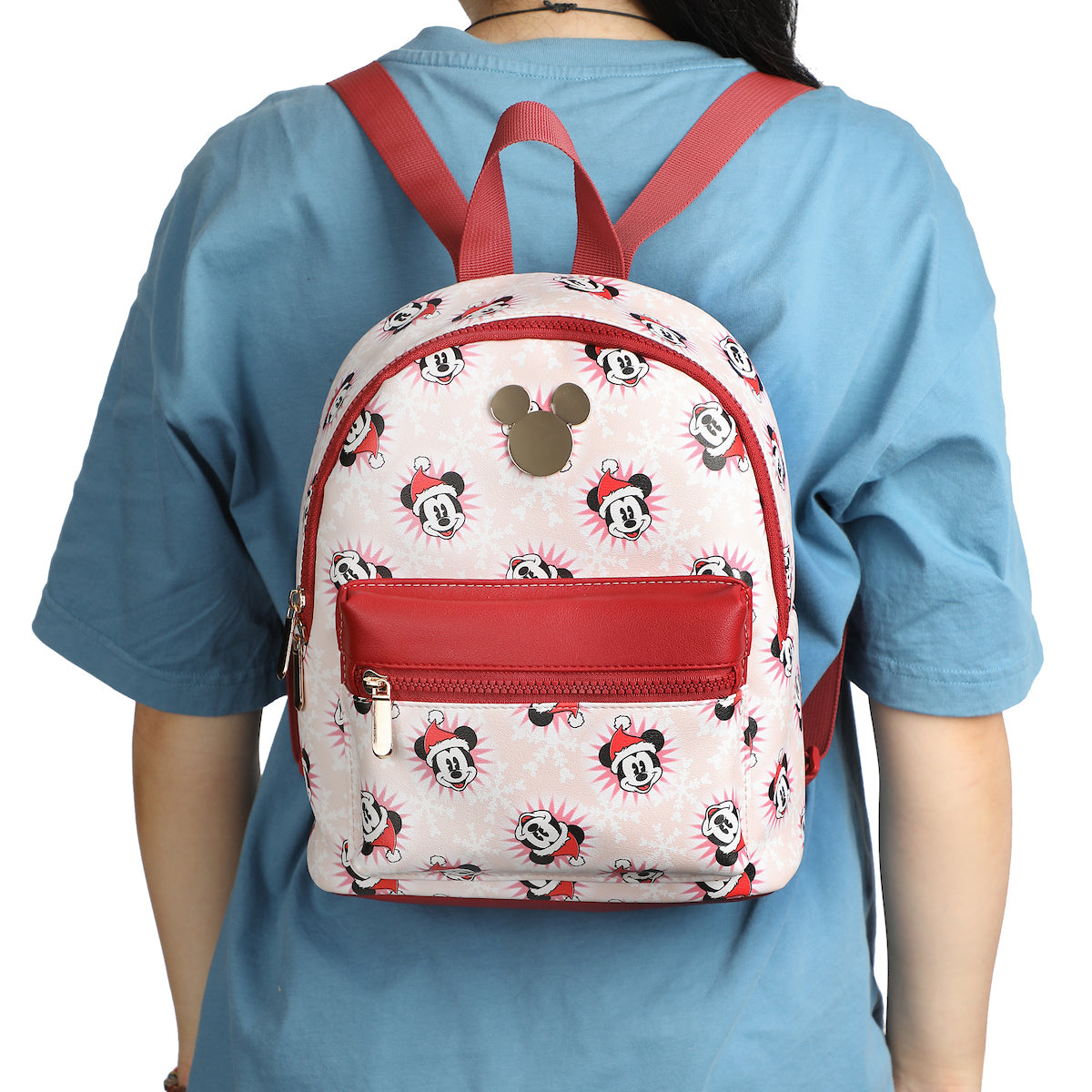 Disney's Stitch Big Face Ears 10" Adult Mini Backpack