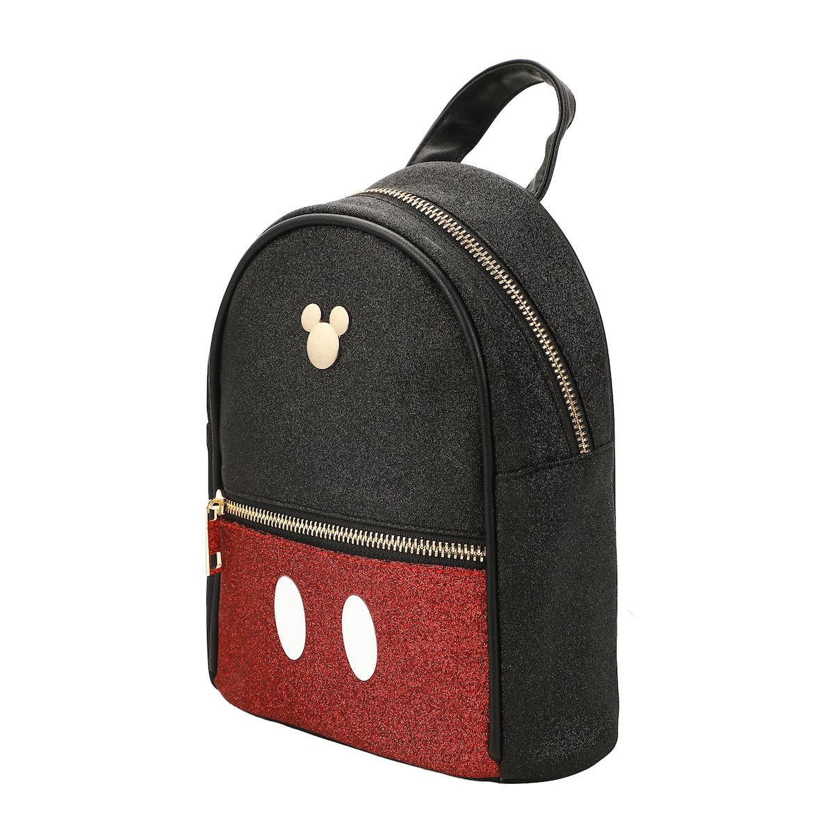 Disney Mickey Mouse Shorts Adult Black 8.5" Micro Mini Backpack
