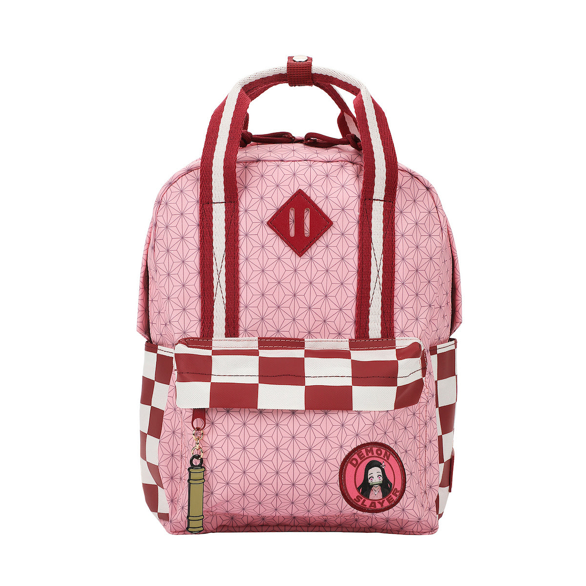 Demon Slayer Logo Canvas Women's Pink Mini Backpack – Bioworld