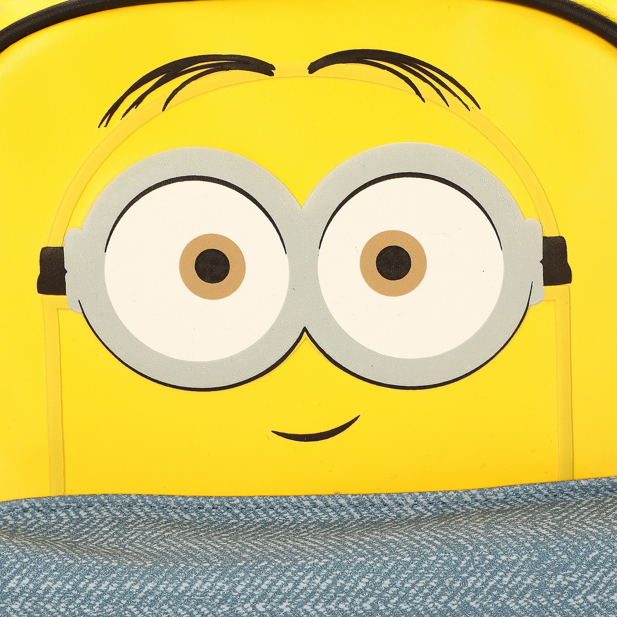 Minions Big Face Women's 11" Mini Backpack with Banana Charm for Fans