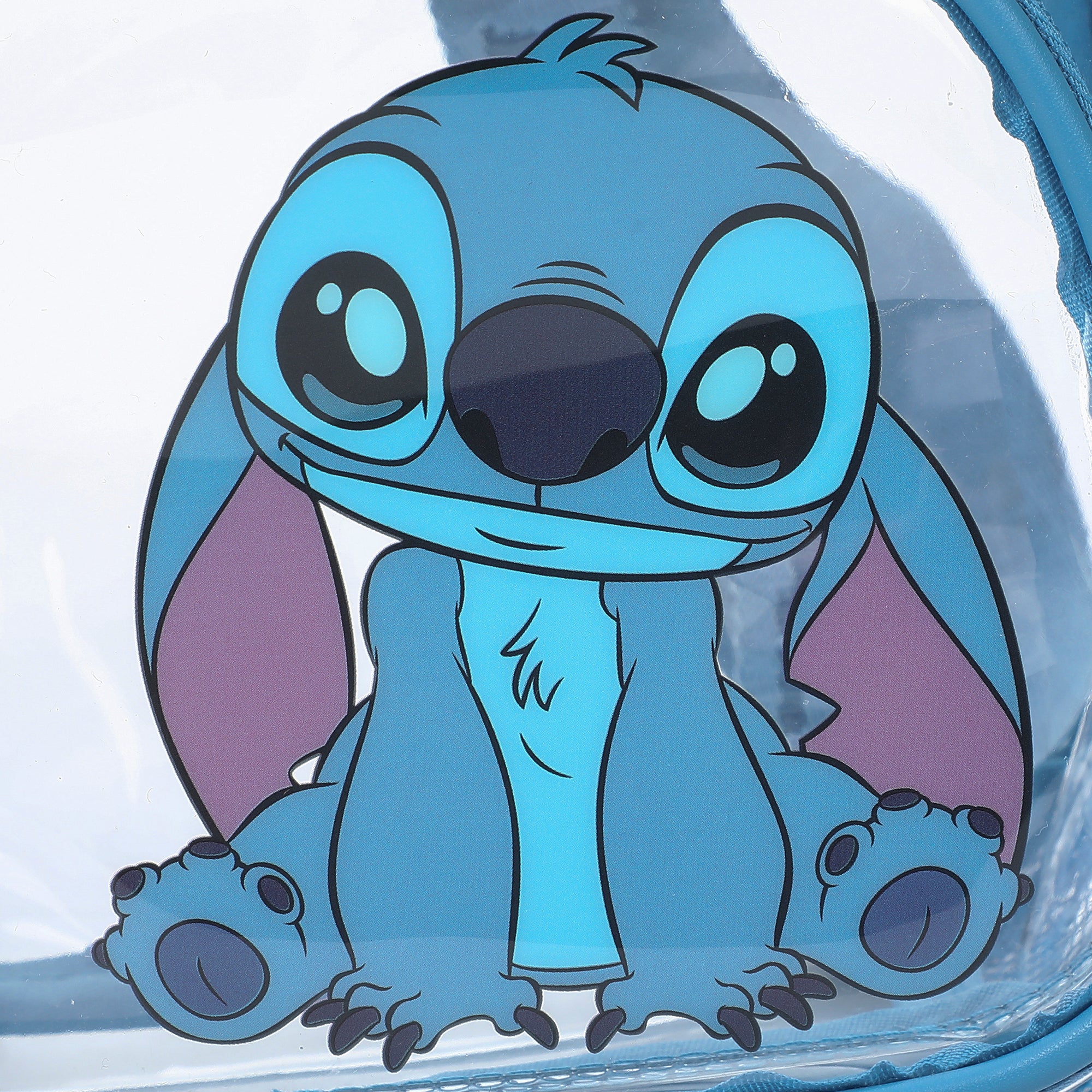 Lilo & Stitch Curious Pose 11" Adult Clear Mini Backpack