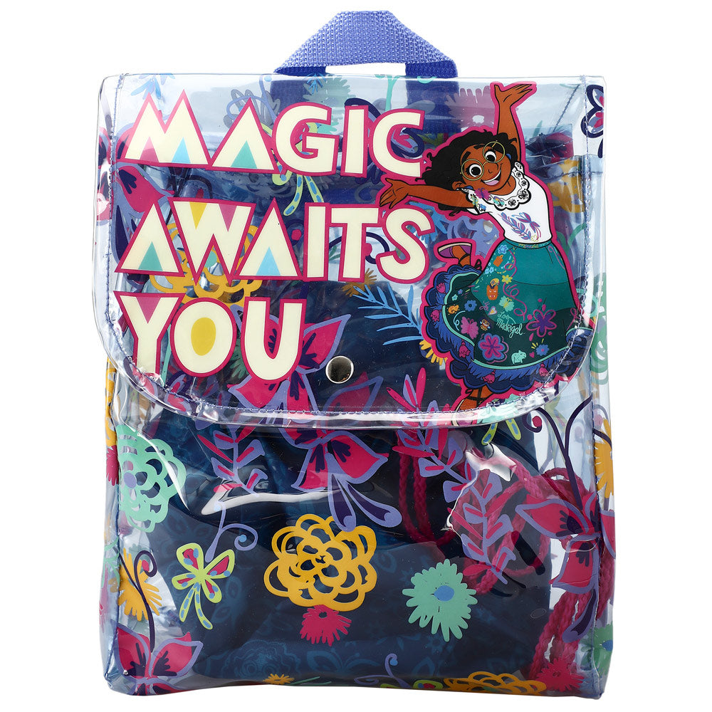 Disney Encanto Clear Mini Backpack with Drawstring