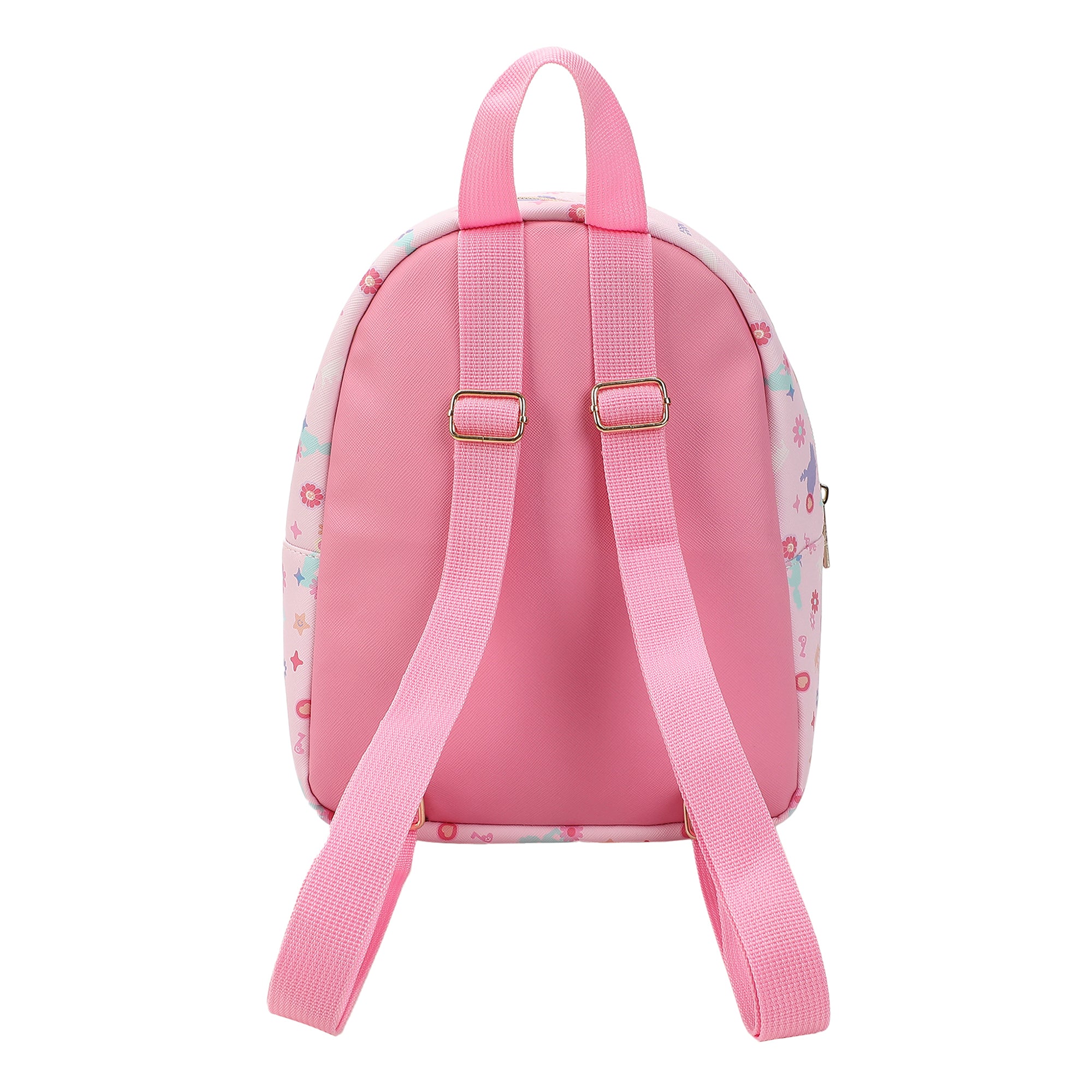 Disney Princess Ariel Cinderella & Tiana Pink 10.5" Mini PU Backpack for girls