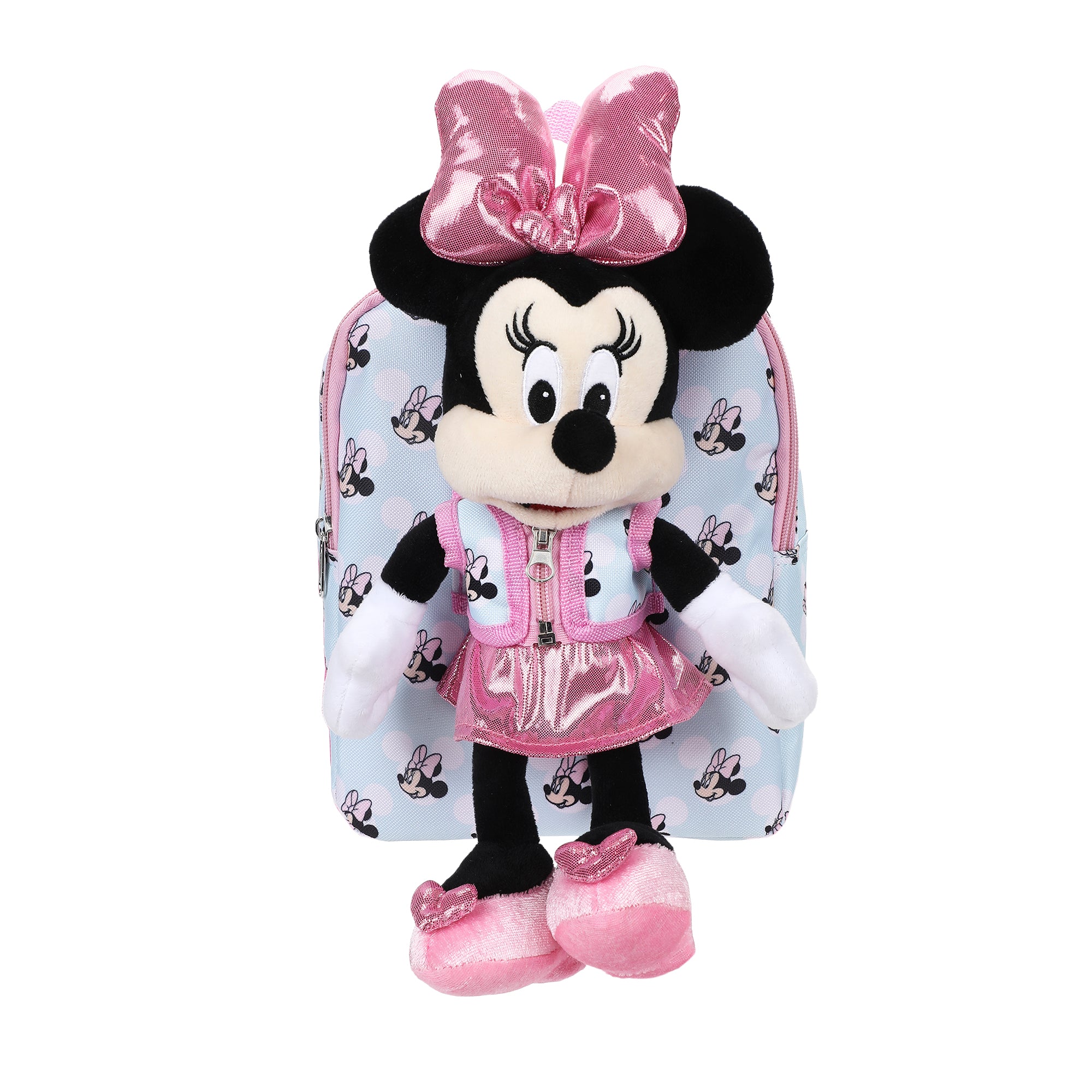 Disney Minnie Mouse Preschool Plush Mickey & 10" Backpack