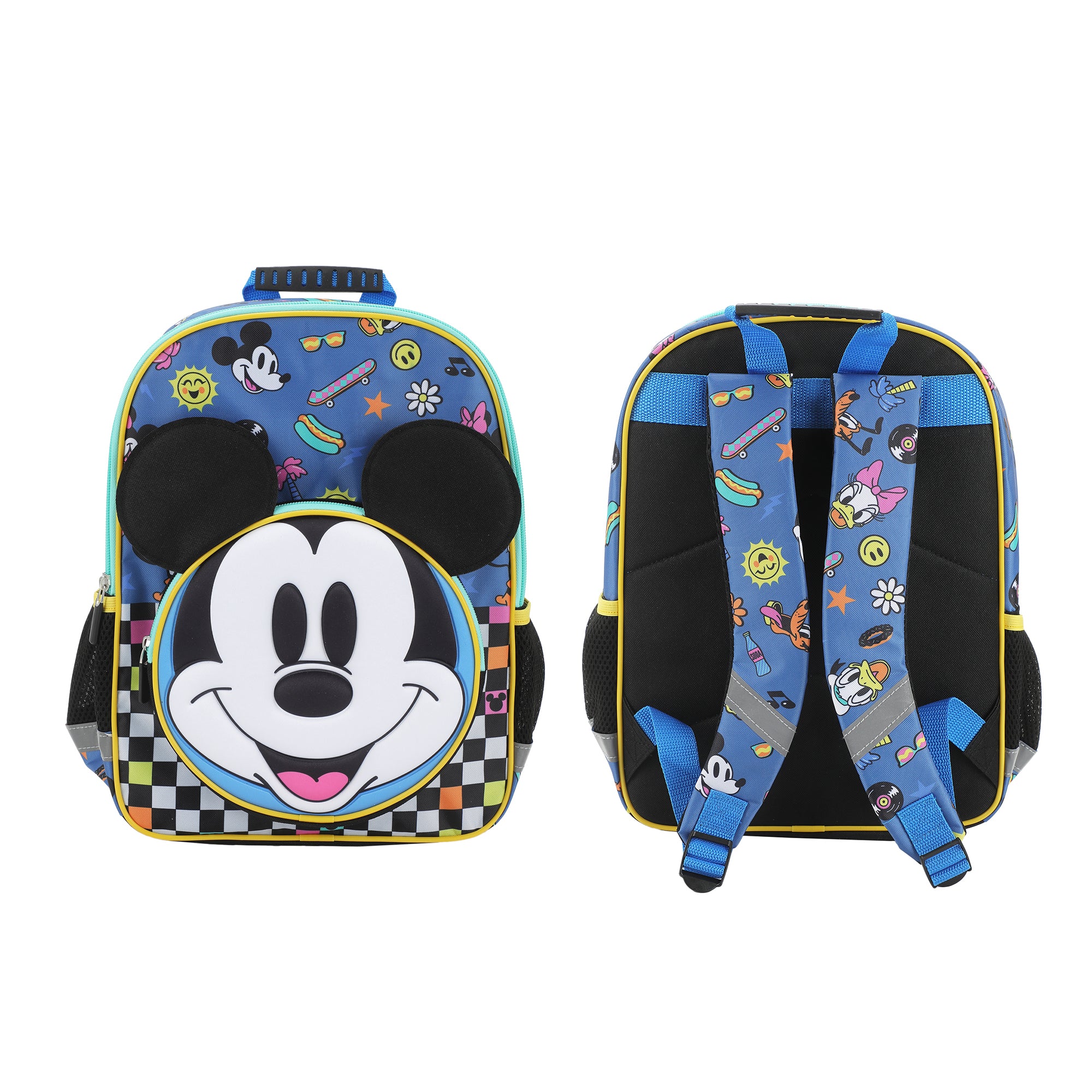 Disney Mickey Mouse 14" Toddler Kid's Backpack For School And Travel