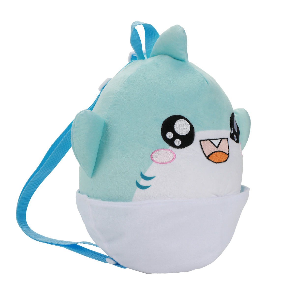 LankyBox Baby Thicc Shark 12.5" Plush Backpack
