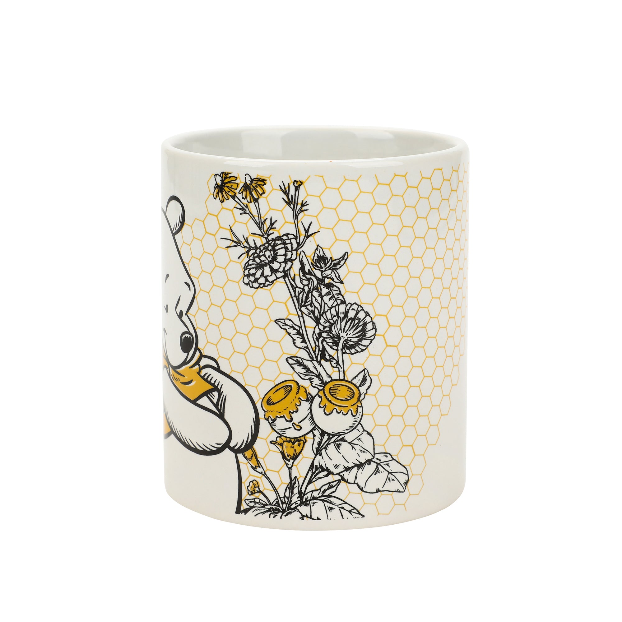 Winnie The Pooh 100 Acre Wood Friends 16 Oz White Ceramic Mug