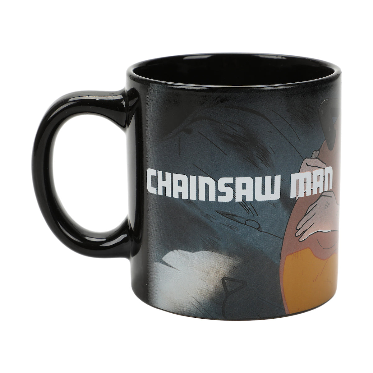 Chainsaw Man Denji Full-Wrap Decal 16 Oz Ceramic Mug