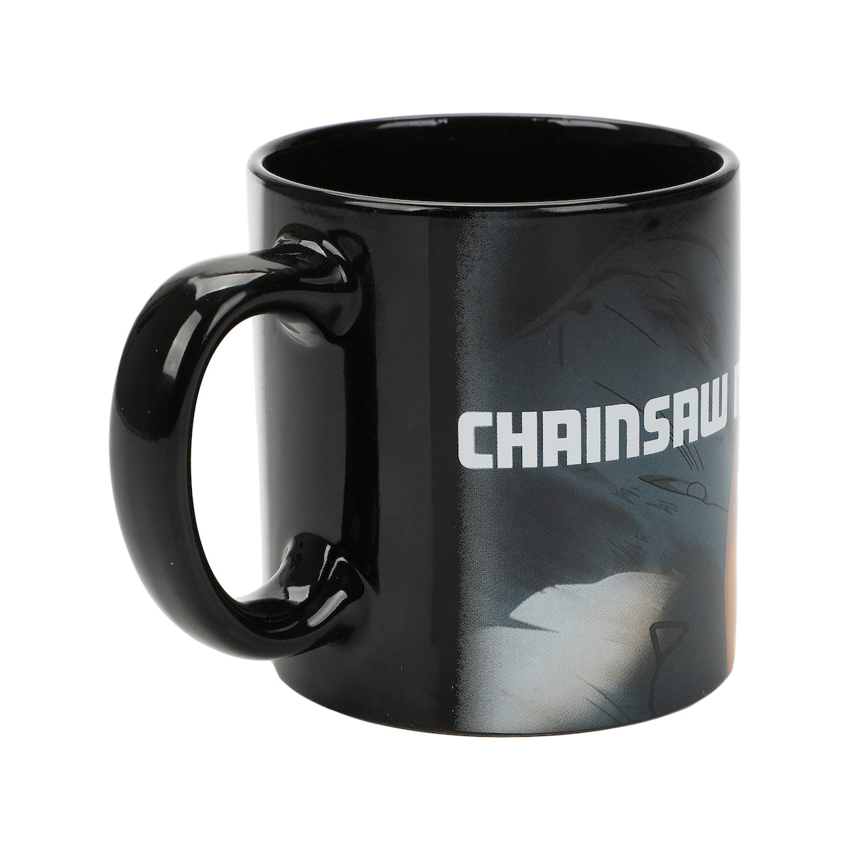Chainsaw Man Denji Full-Wrap Decal 16 Oz Ceramic Mug