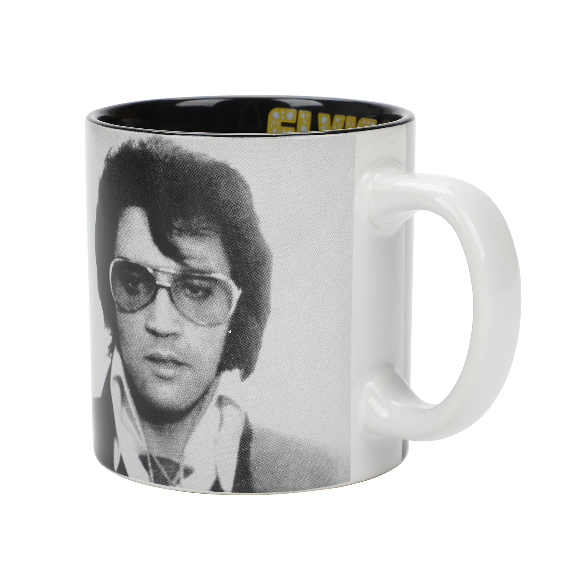 Elvis Profile Art 16 Oz. Ceramic Mug