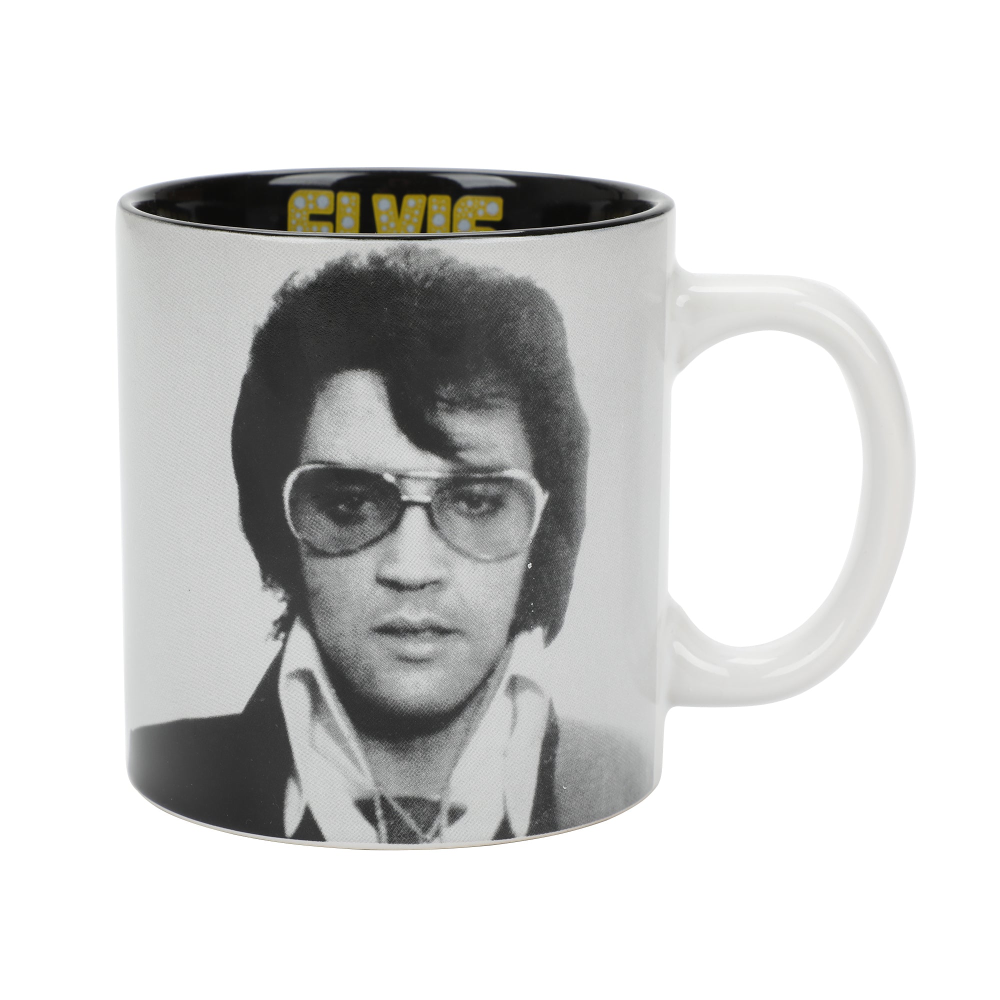 Elvis Profile Art 16 Oz. Ceramic Mug