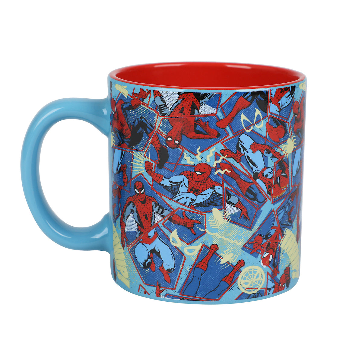 Spider-Man Superhero Collage 16 Ounce Ceramic Mug