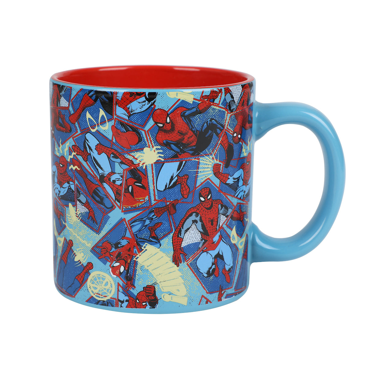 Spider-Man Superhero Collage 16 Ounce Ceramic Mug