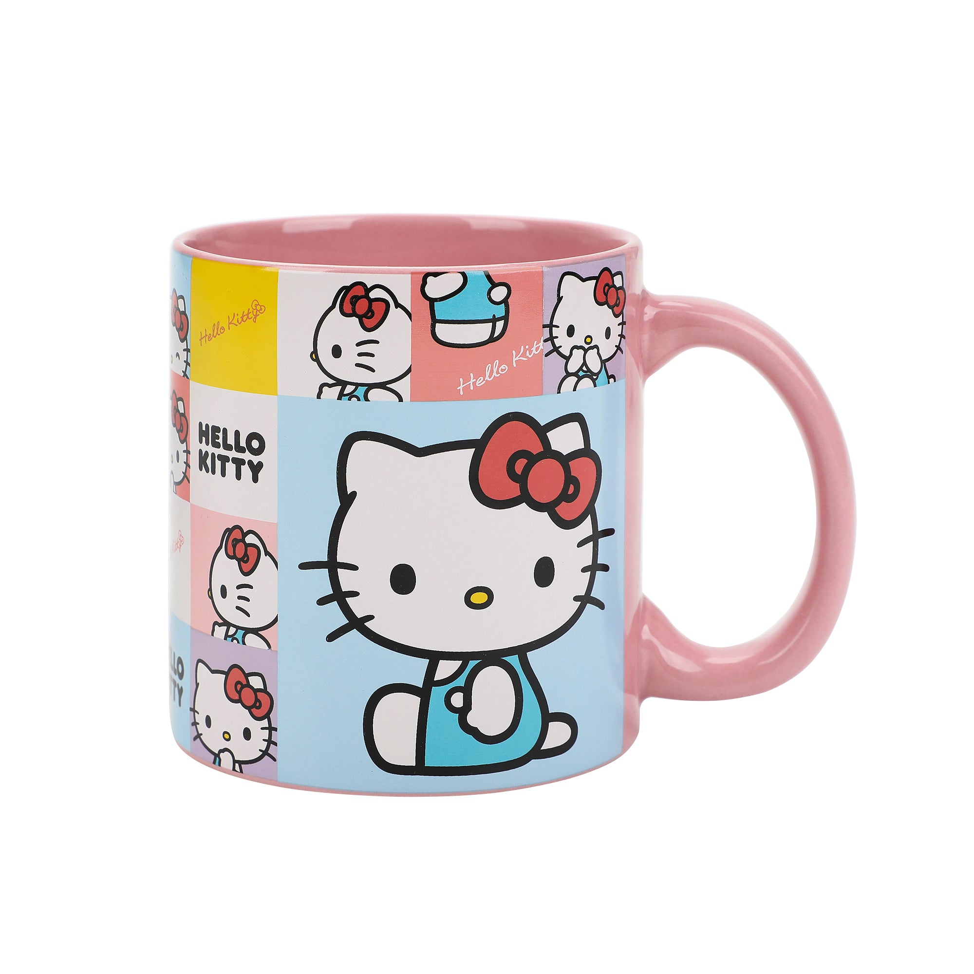 Hello Kitty 16 Oz Pink Ceramic Mug