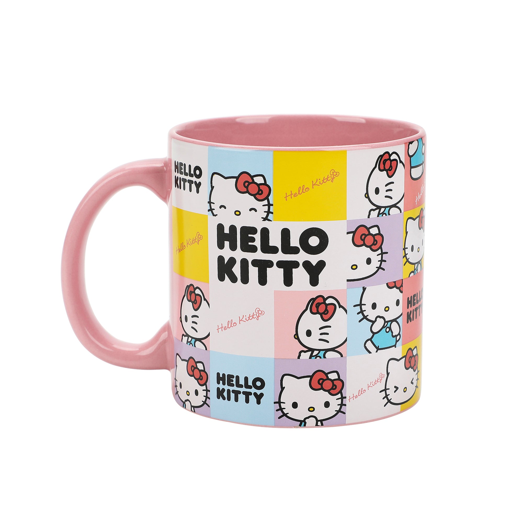Hello Kitty 16 Oz Pink Ceramic Mug