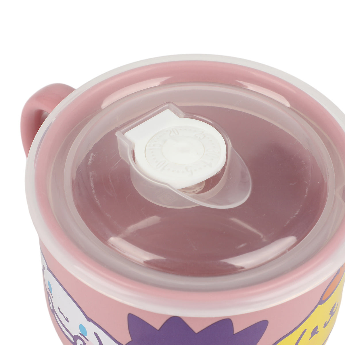 Hello Kitty & Friends 20 Oz Ceramic Soup Mug with Vented Lid