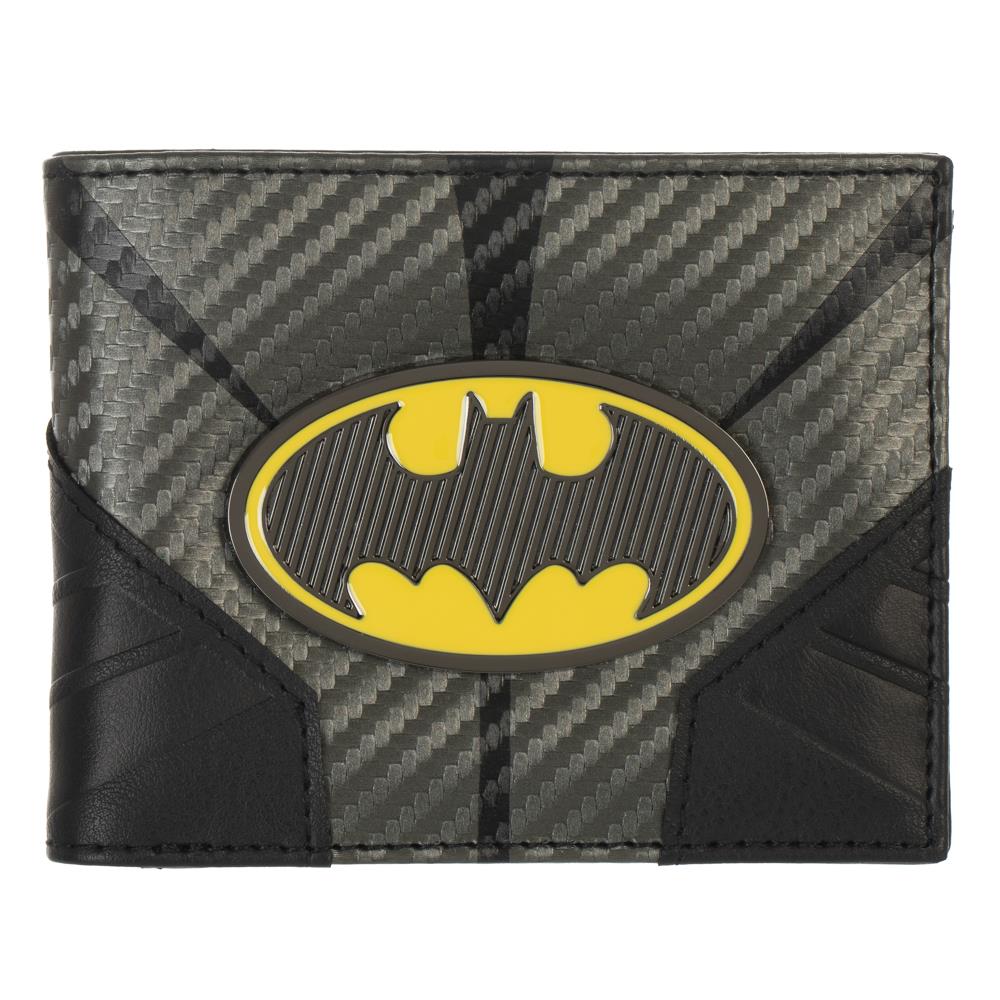 DC Comics Batman Metal Badge Bifold Wallet