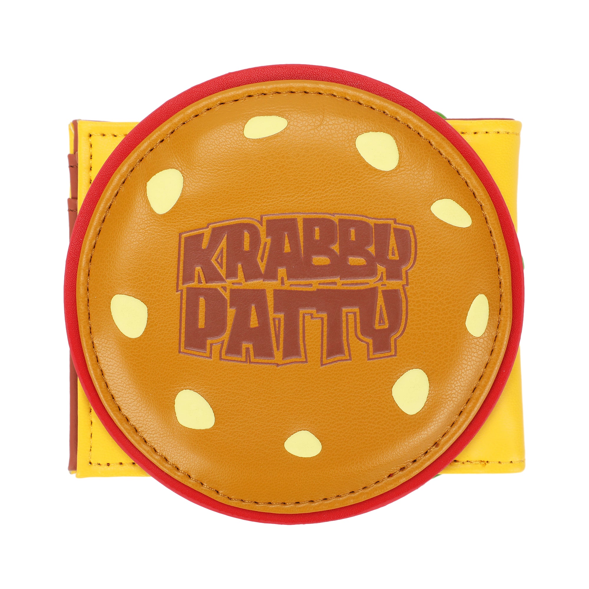 Spongebob Squarepants Krabby Patty Novelty Wallet