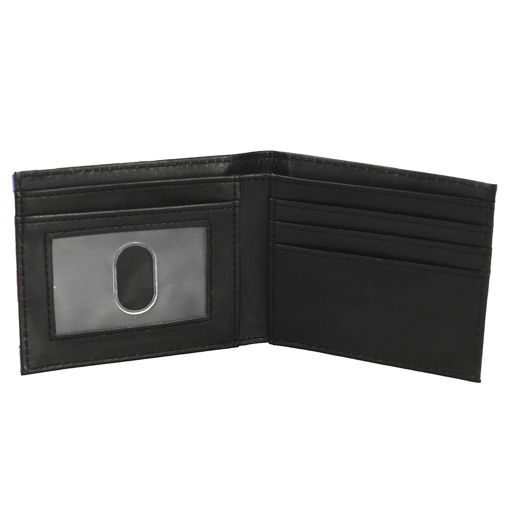 Sonic The Hedgehog Main Character Men's Blue Bifold Wallet