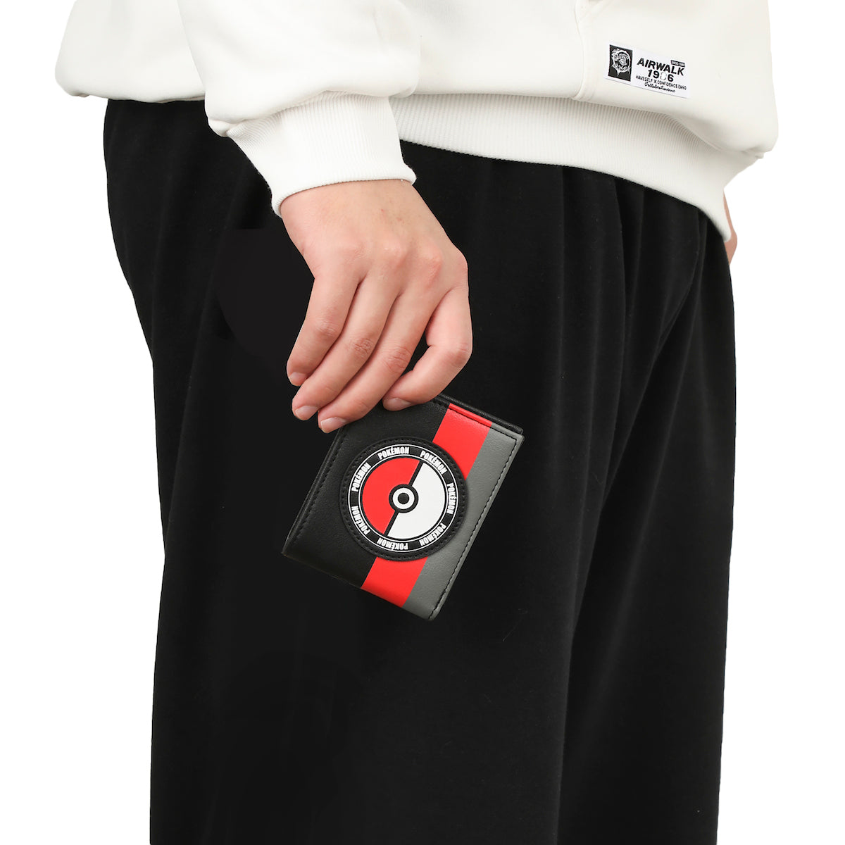Pokemon Pokeball Men's Tri-Color Bifold Wallet