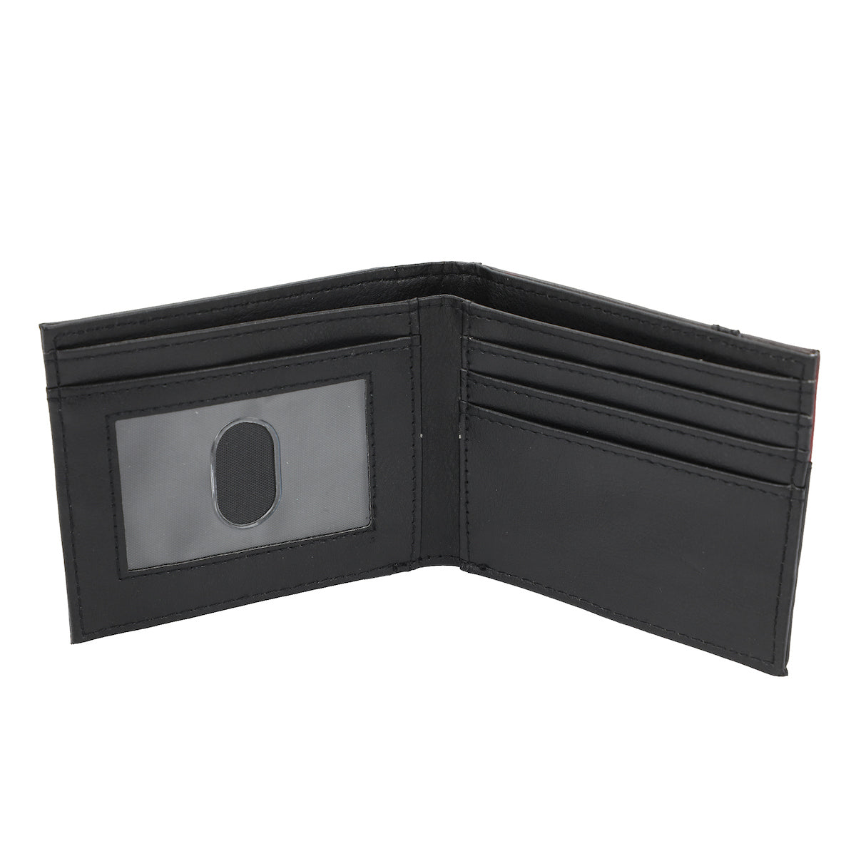 Friday The 13th Jason Mask Men's Black Bifold Wallet