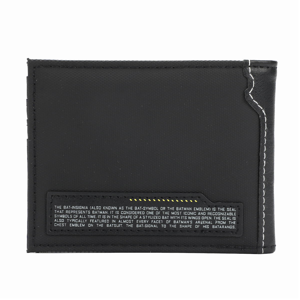 Batman Logo Men's Black Bifold Wallet
