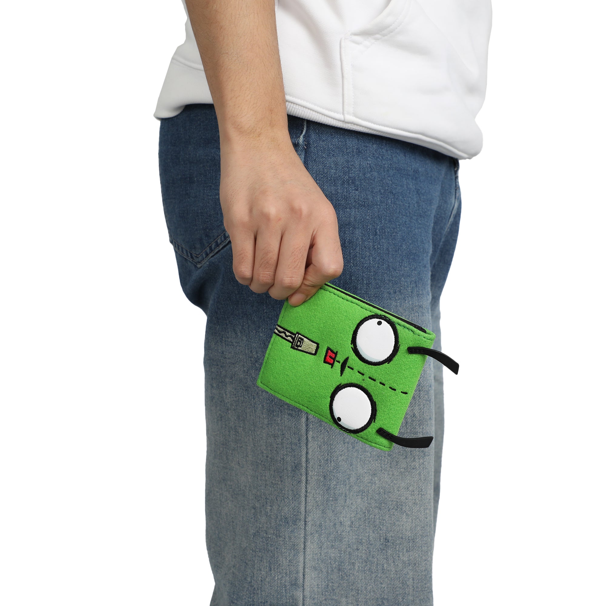 Invader Zim Gir Character Face Bifold Wallet