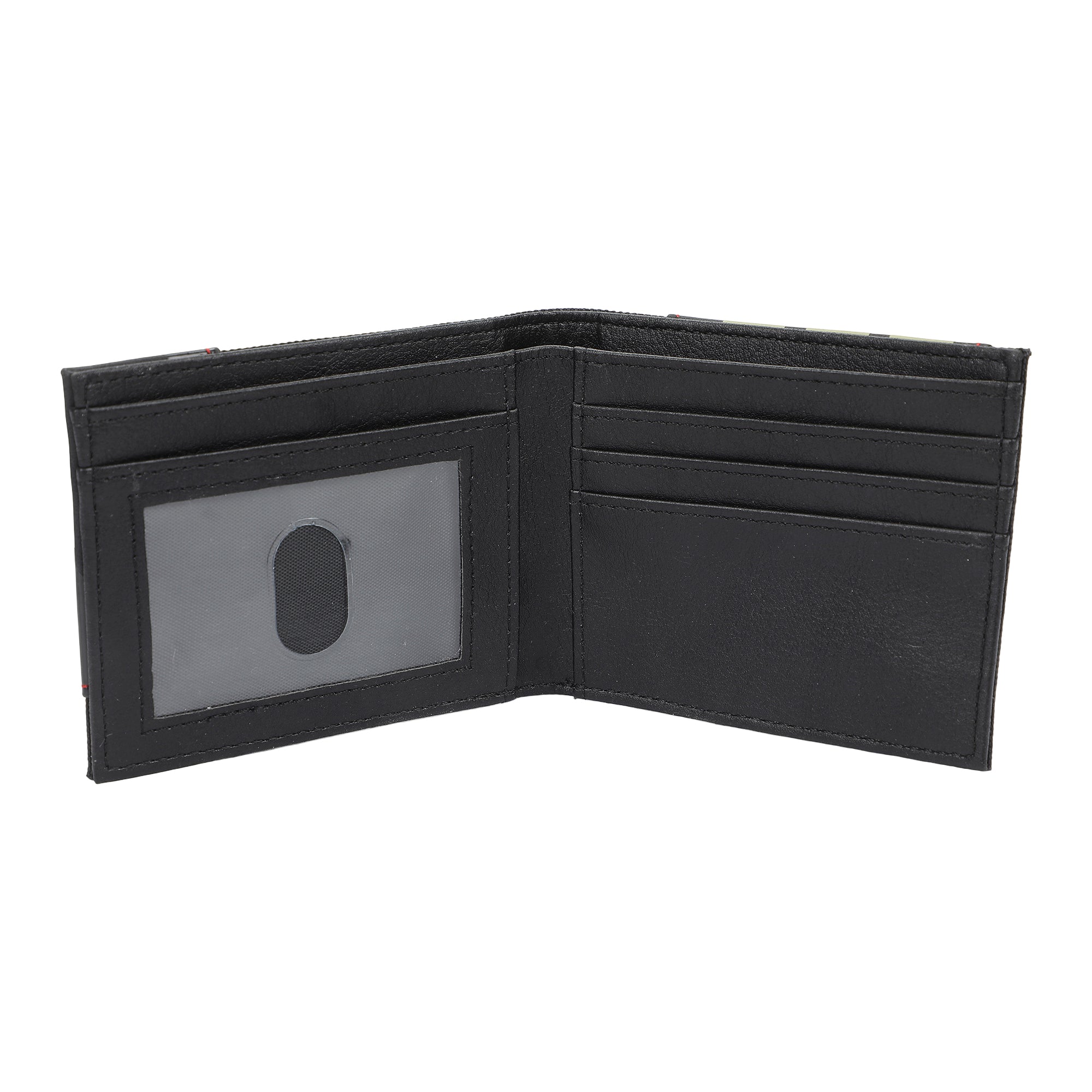 Star Wars The Mandalorian Bantha Skull Crest 3.5" Black Bifold Card Wallet