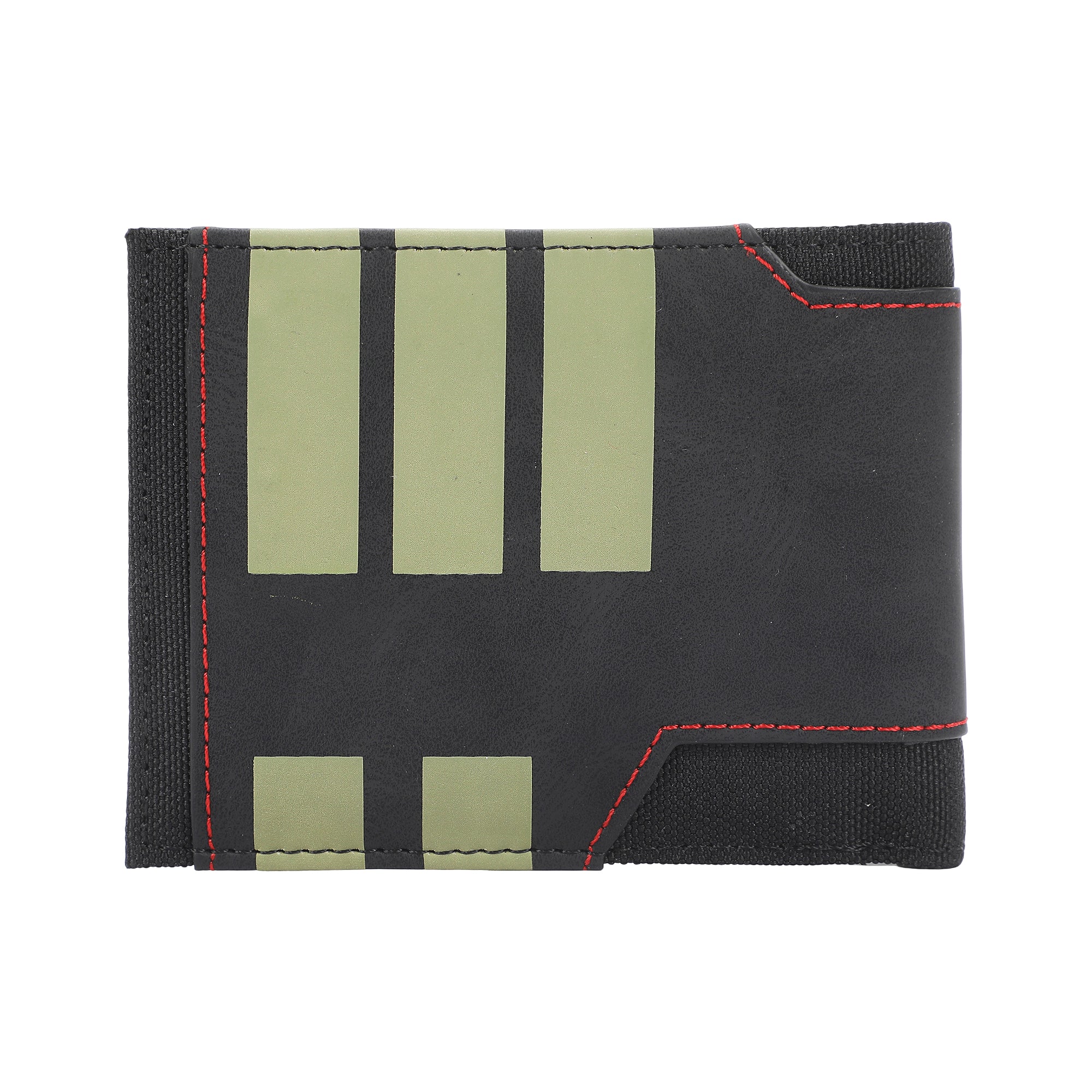 Star Wars The Mandalorian Bantha Skull Crest 3.5" Black Bifold Card Wallet