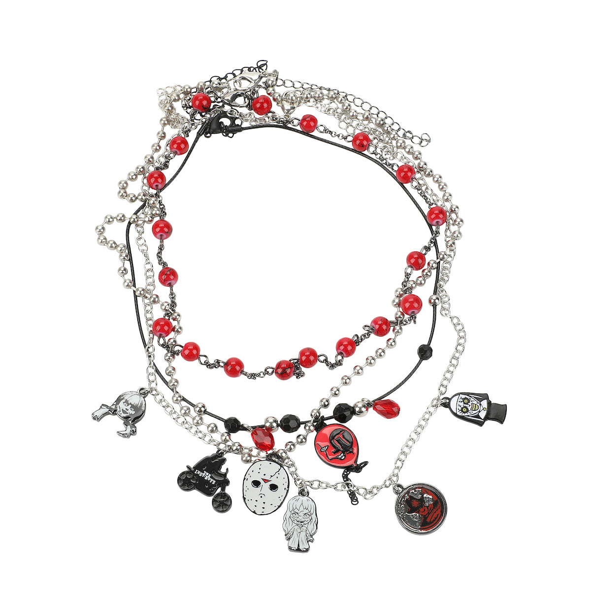 Warner Brothers Horror Collection 4-Piece Necklace Set