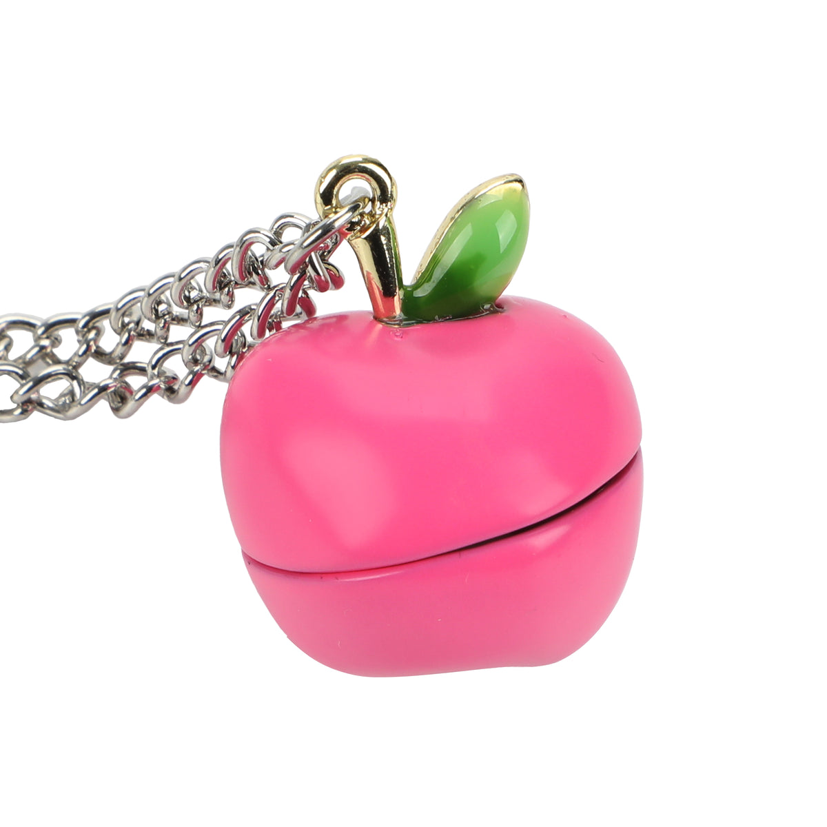 Hello Kitty Apple 14" Locket Necklace With Character Inside