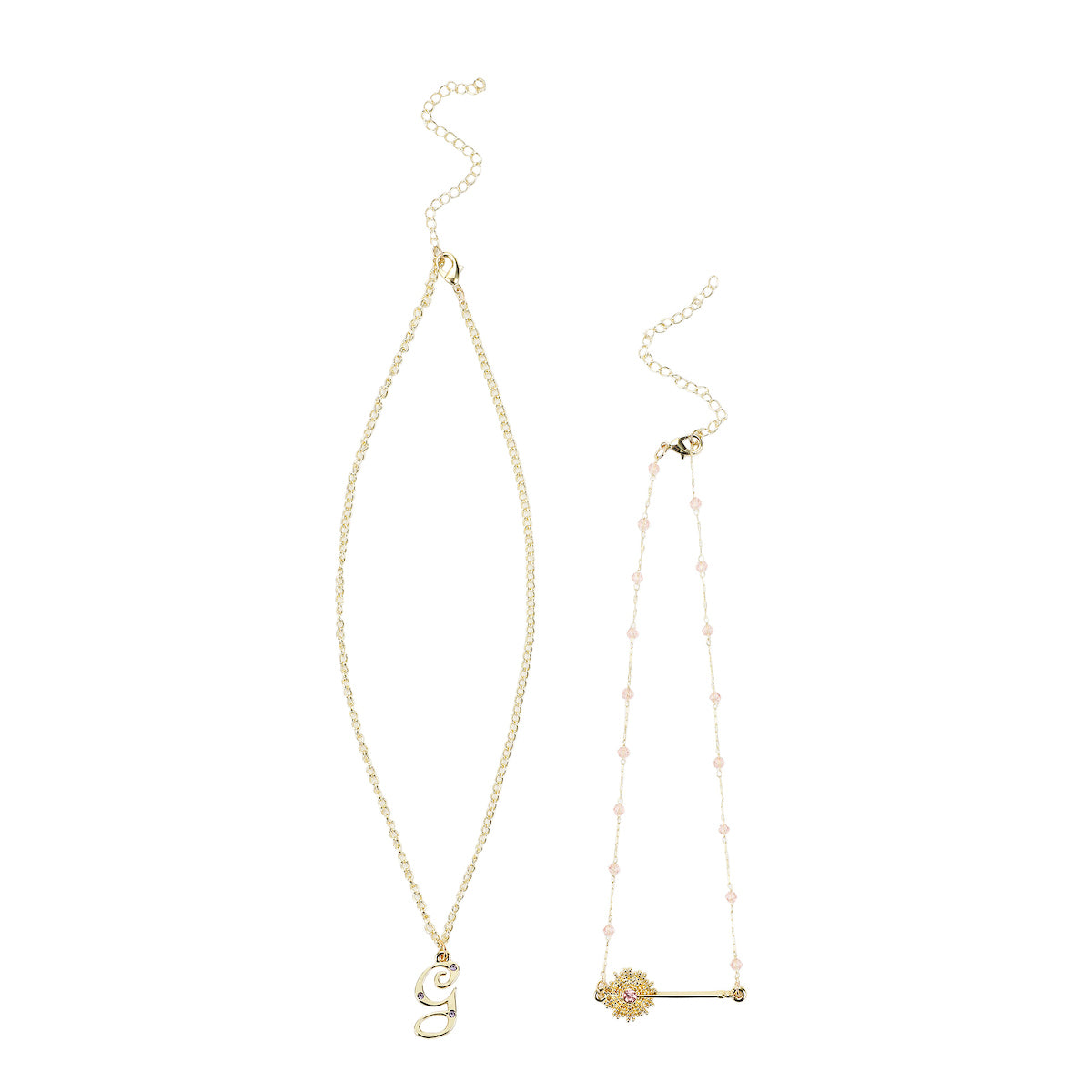 Wicked G Pendant 2-Piece Necklace Set