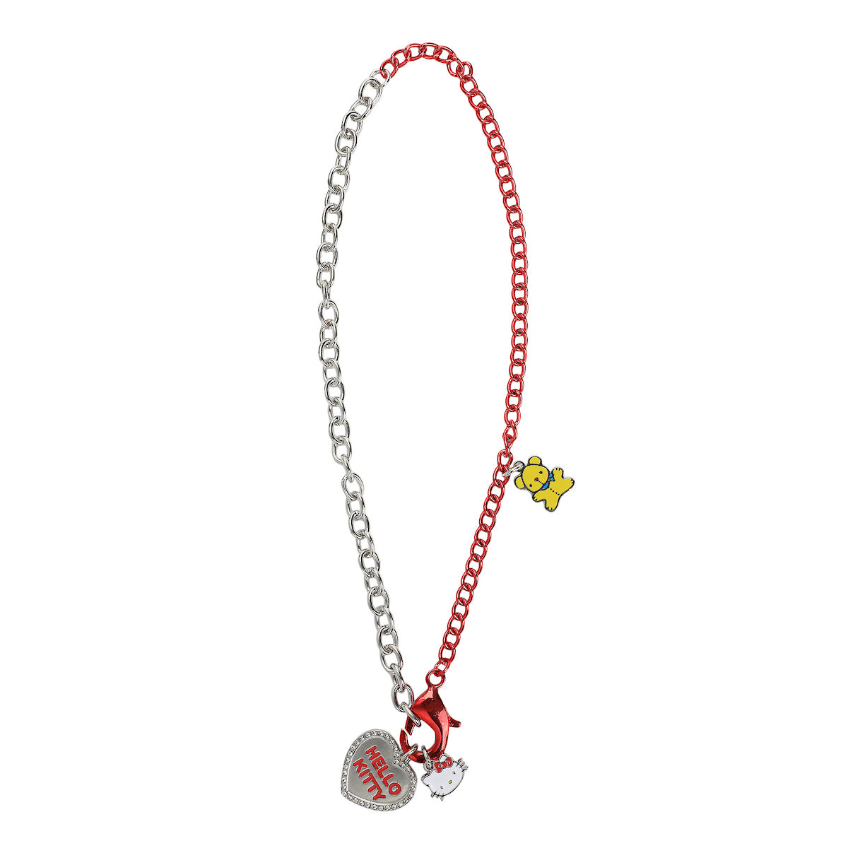 Hello Kitty Multi-Charm Pendant Necklace