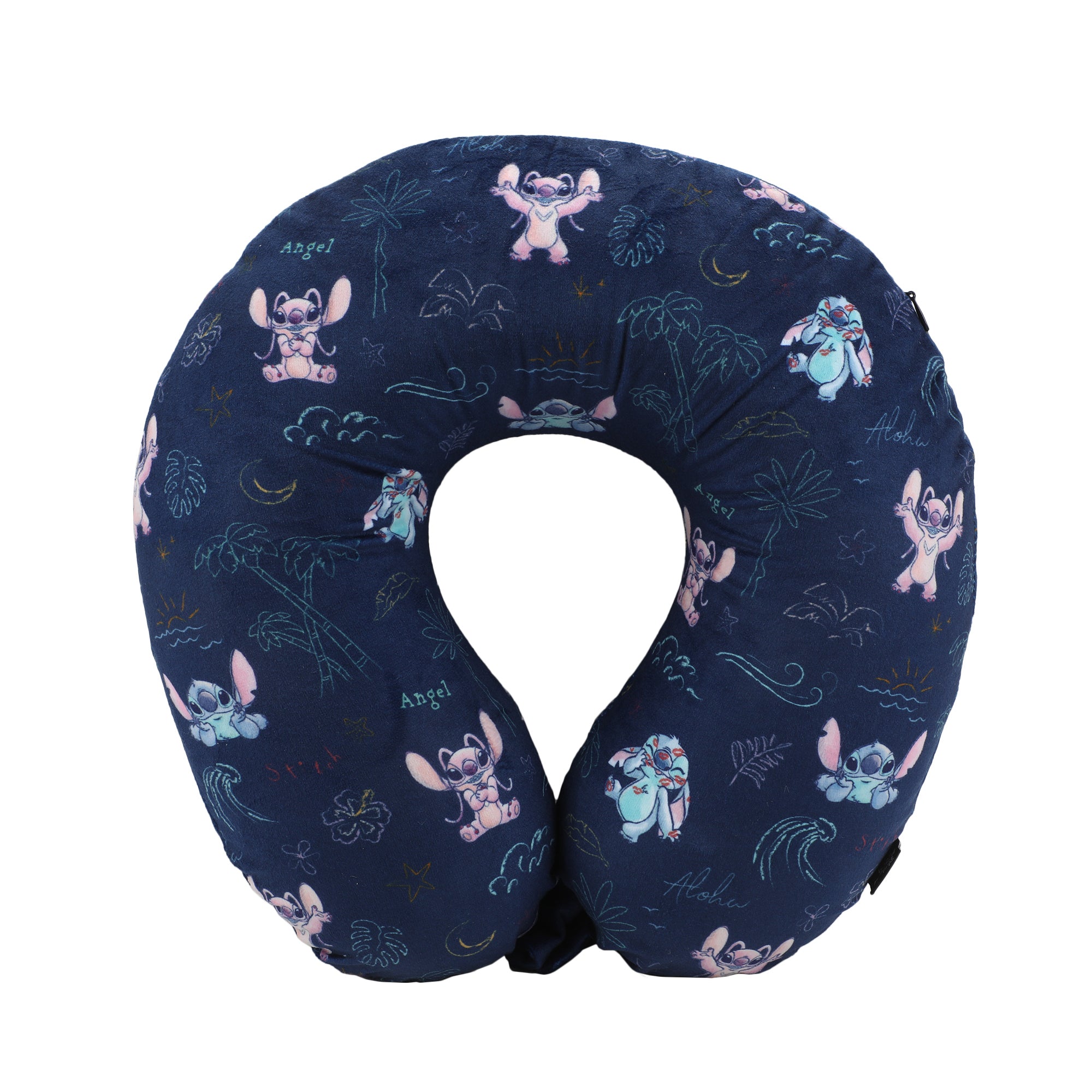 Stitch 6-Piece Travel Set - 20" Carry on Luggage, Neck Pillow, Luggage Tag & Packing Cubes