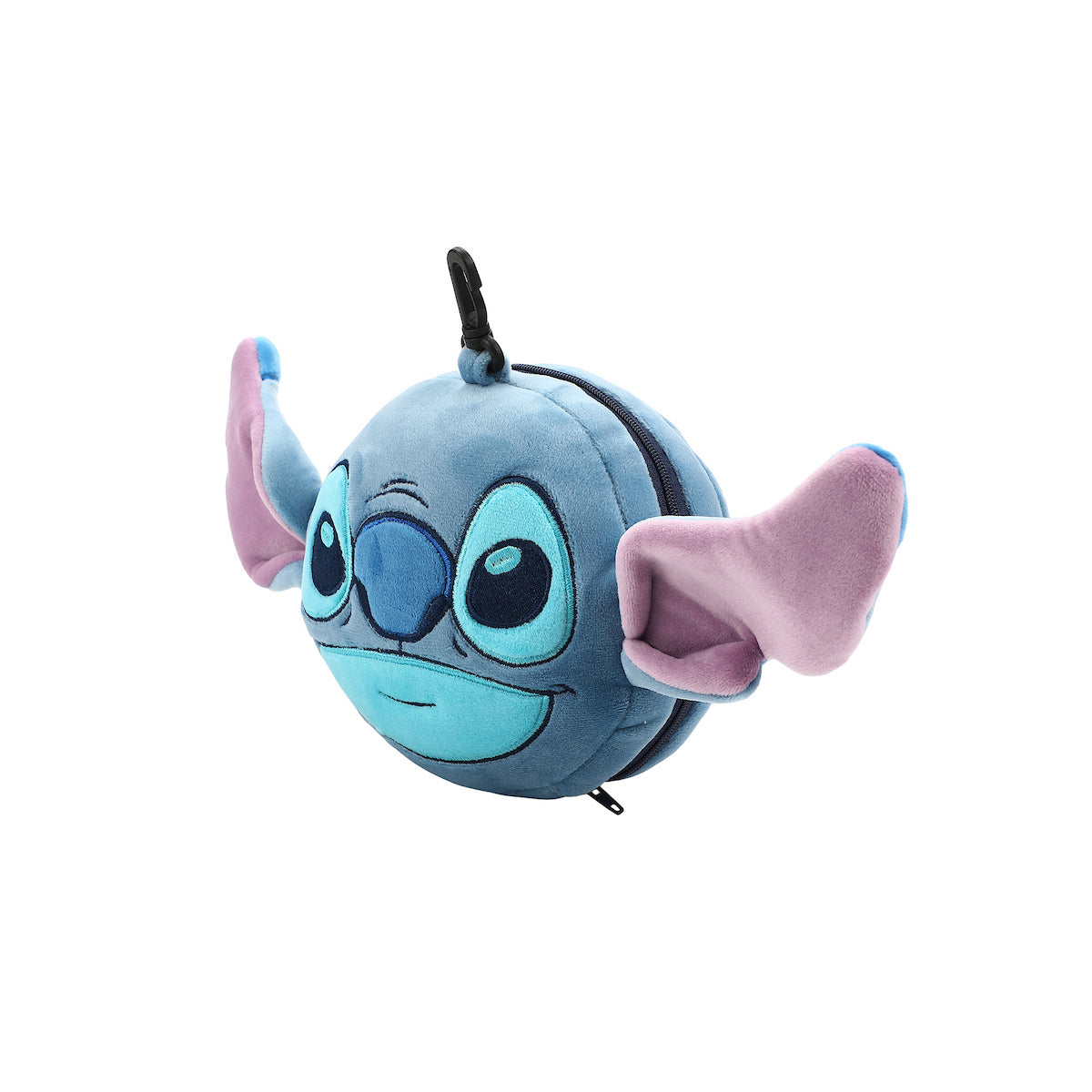 Disney Stitch Big Face Youth Blue 6" Neck Pillow