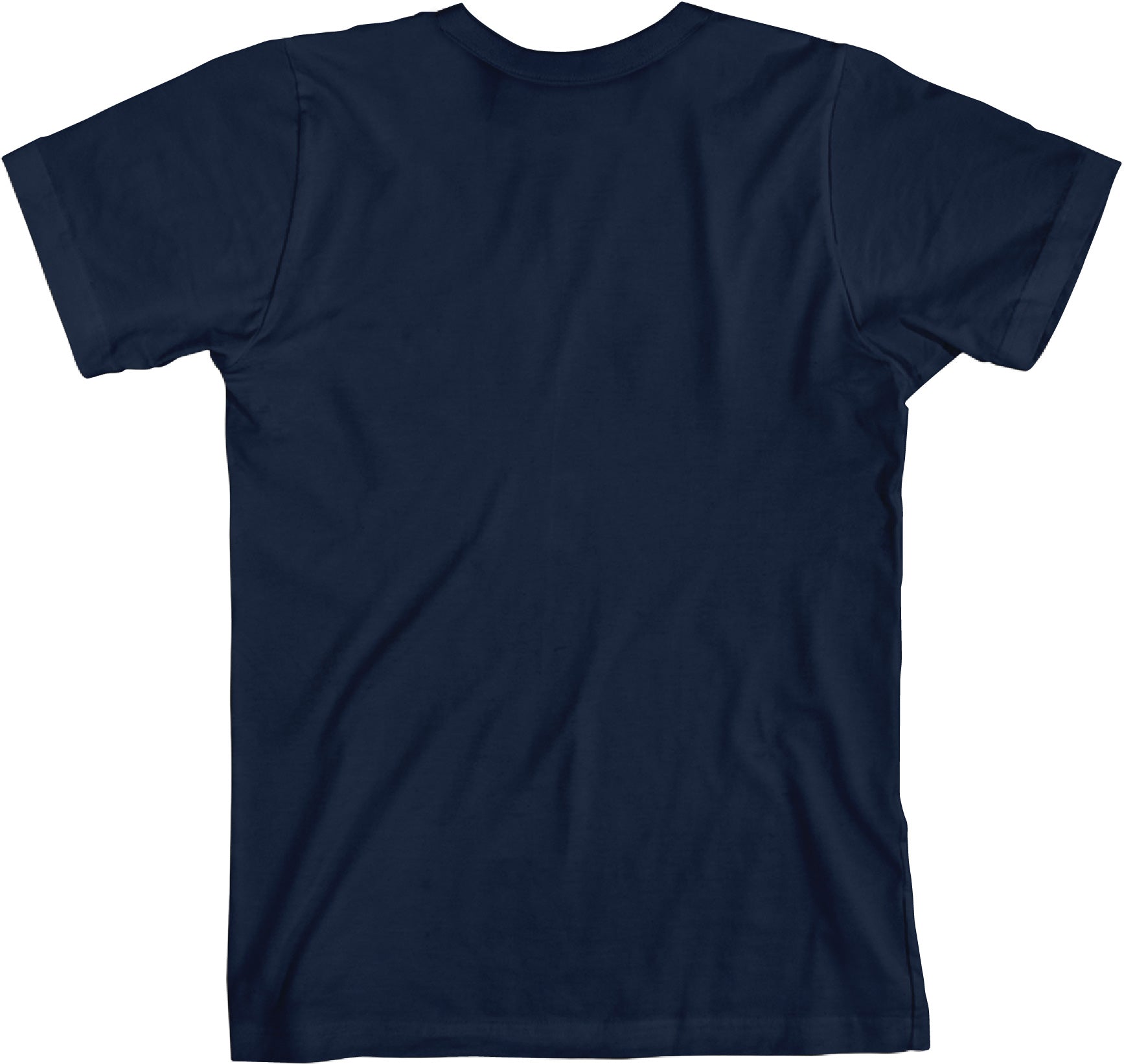 KPop Demon Hunters Box Art Huntrix Youth Navy Crew Neck Short Sleeve T-shirt