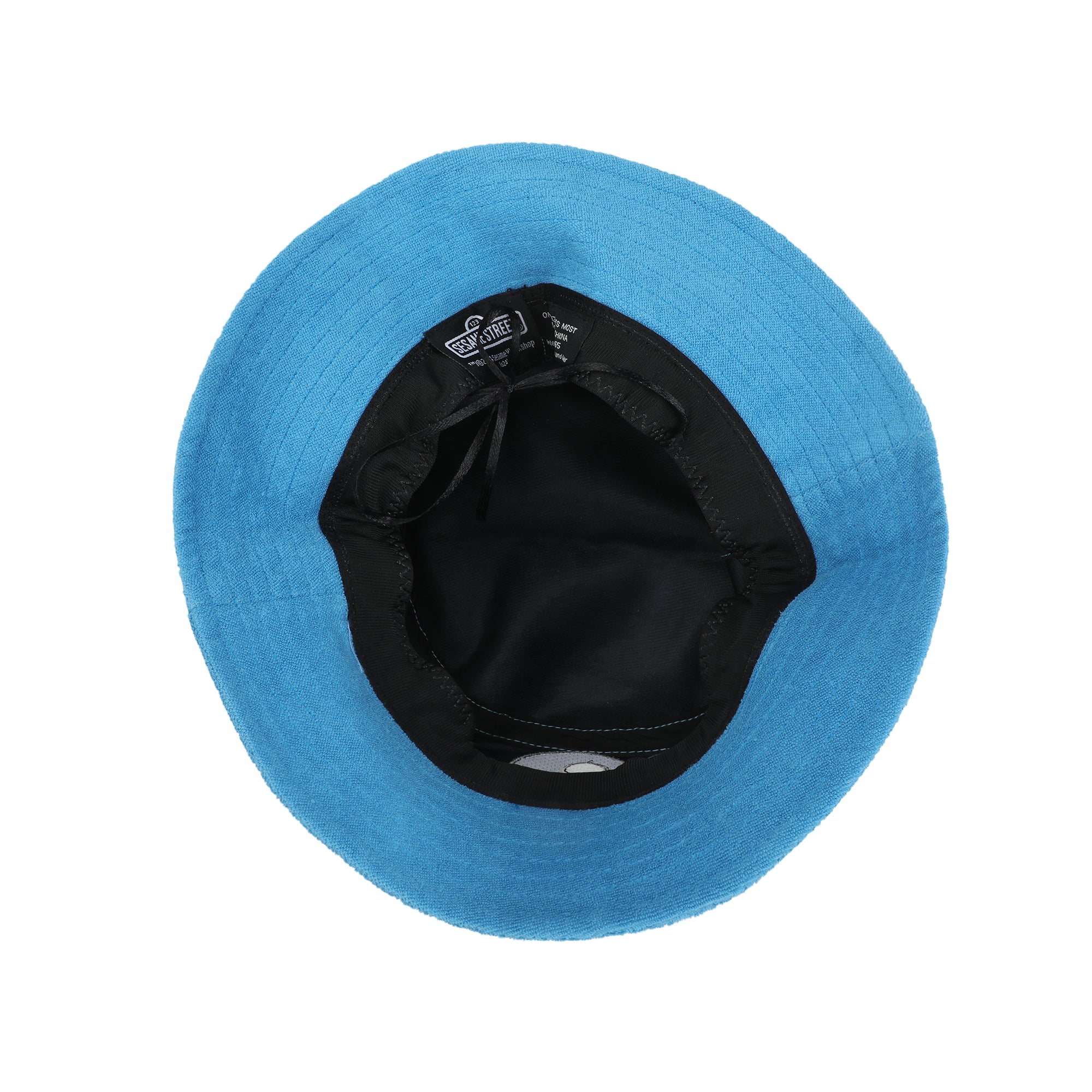 Sesame Street Cookie Monster Big Face Adult Blue Bucket Hat