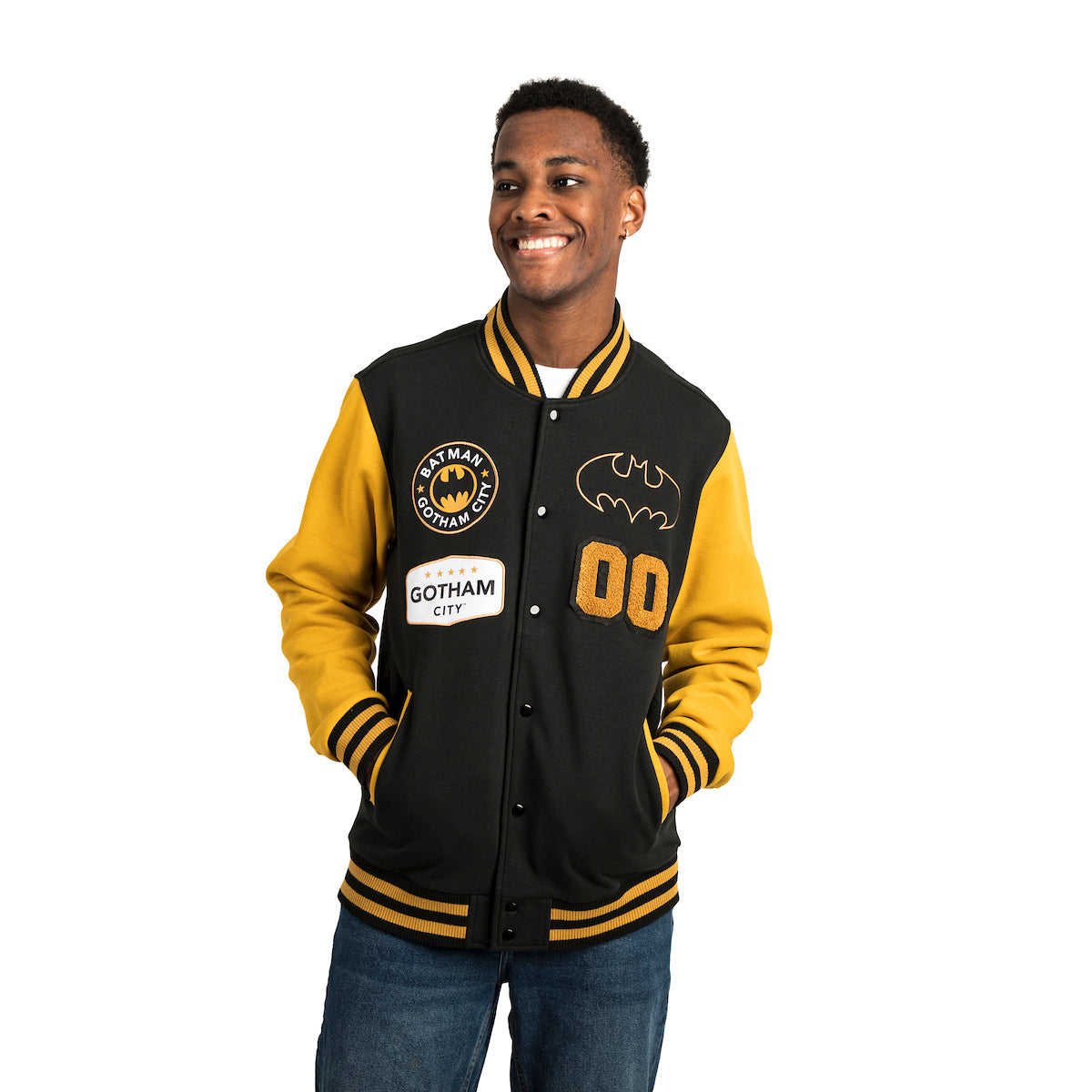 Batman Adult Unisex Varsity Jacket