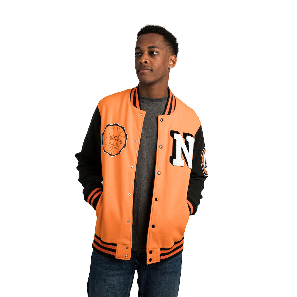 Naruto Adult Unisex Varsity Jacket