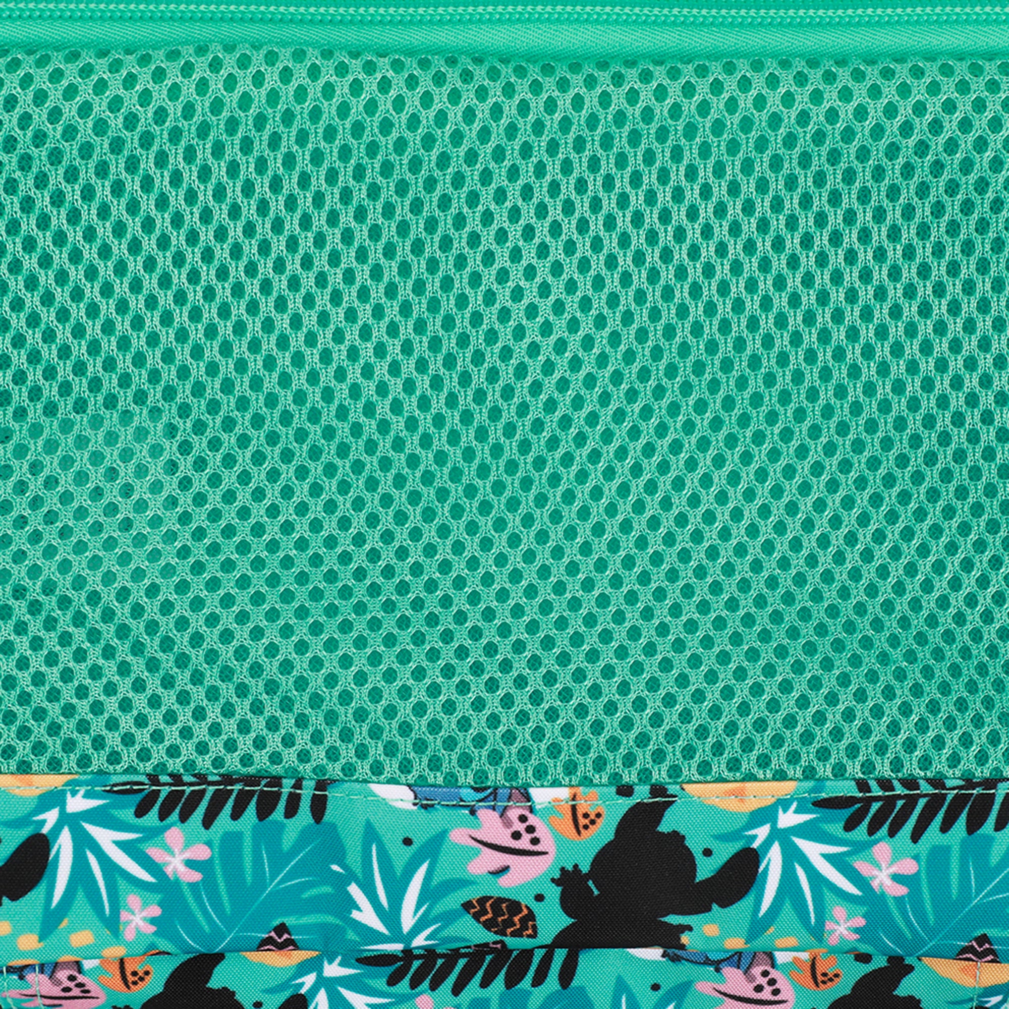 Lilo & Stitch Floral Print Stitch 4-Piece Packing Cube & Laundry Bag Set