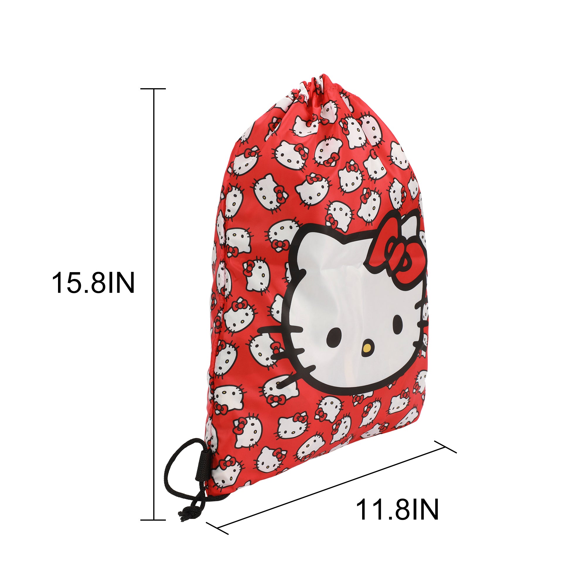 Hello Kitty Faces 4-Piece Packing Cube & Laundry Bag Set