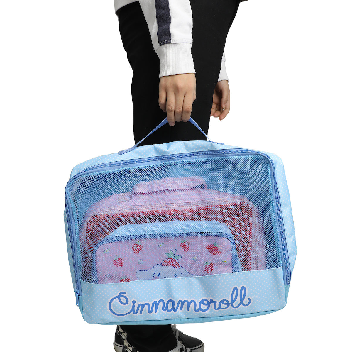 Cinnamoroll Packing Cube & Hang Tag Set - Adorable Travel Essentials!