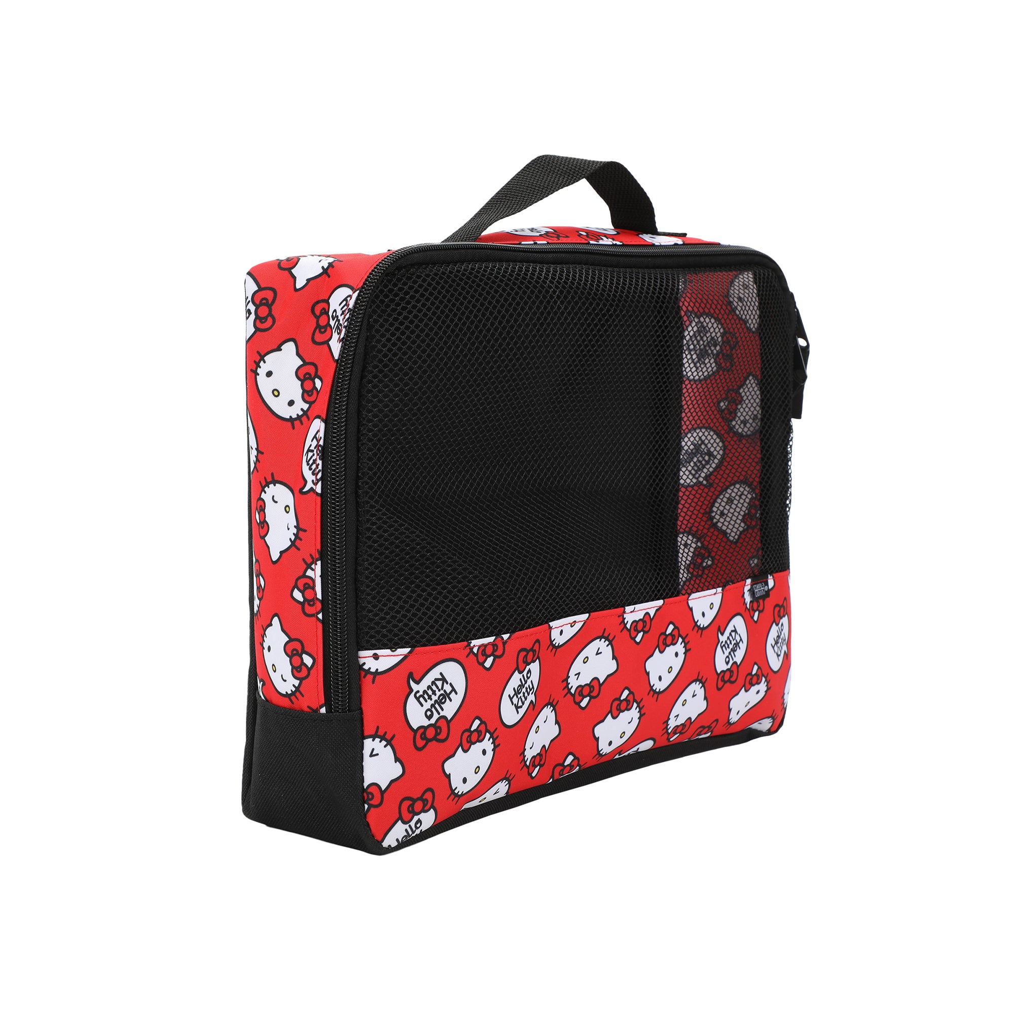 Hello Kitty All-Over Character Print 3-Piece Red Packing Cube Set