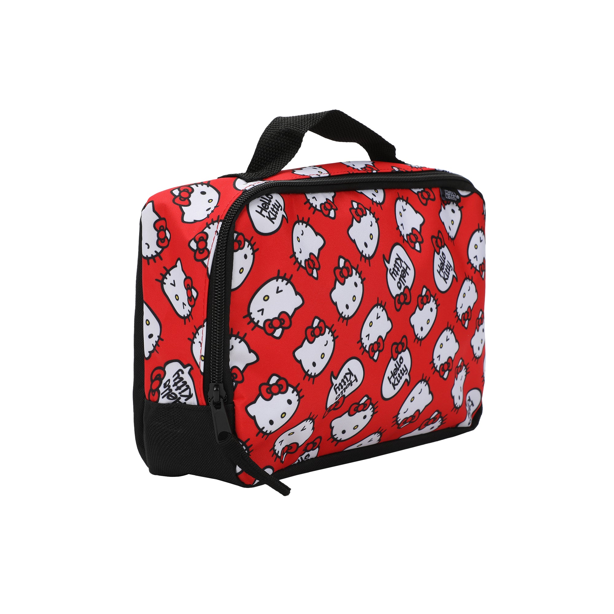 Hello Kitty All-Over Character Print 3-Piece Red Packing Cube Set