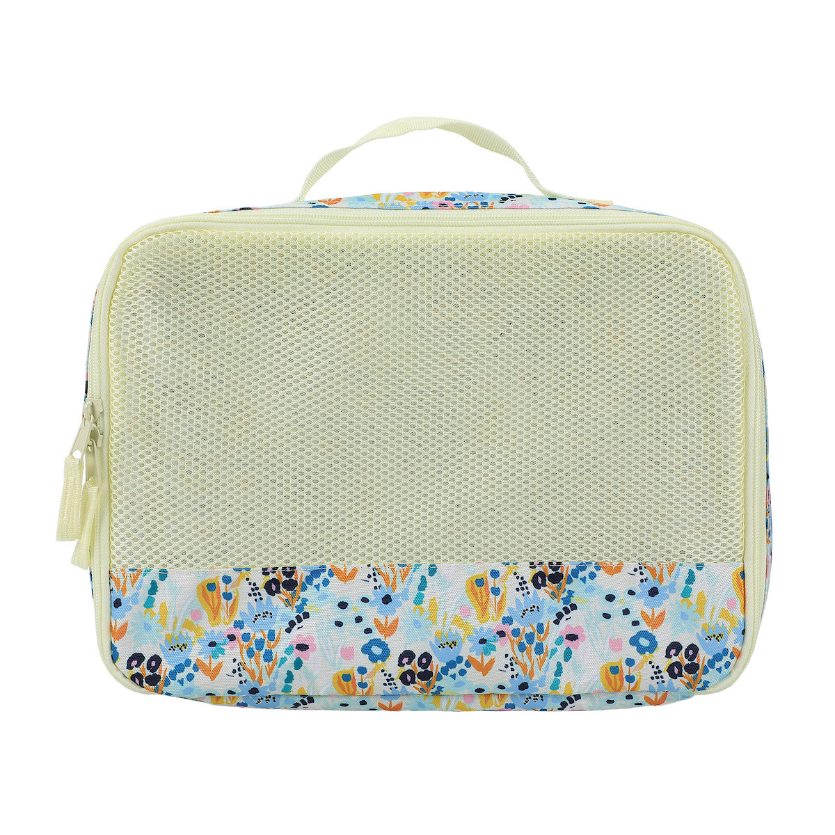 Floral Print 4-Piece Packing Cube & Luggage Tag Set
